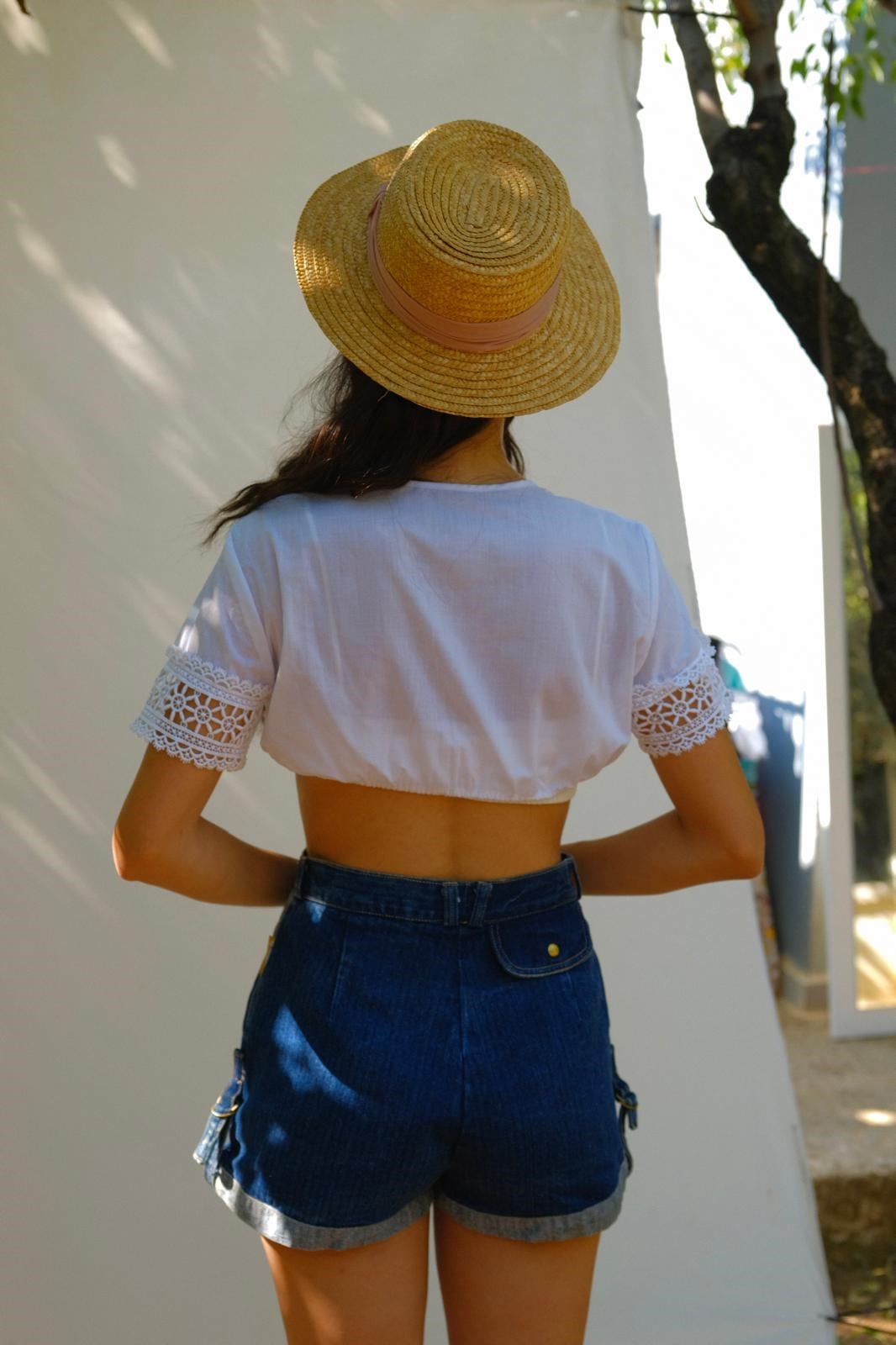 Bavyera Crop Bluz