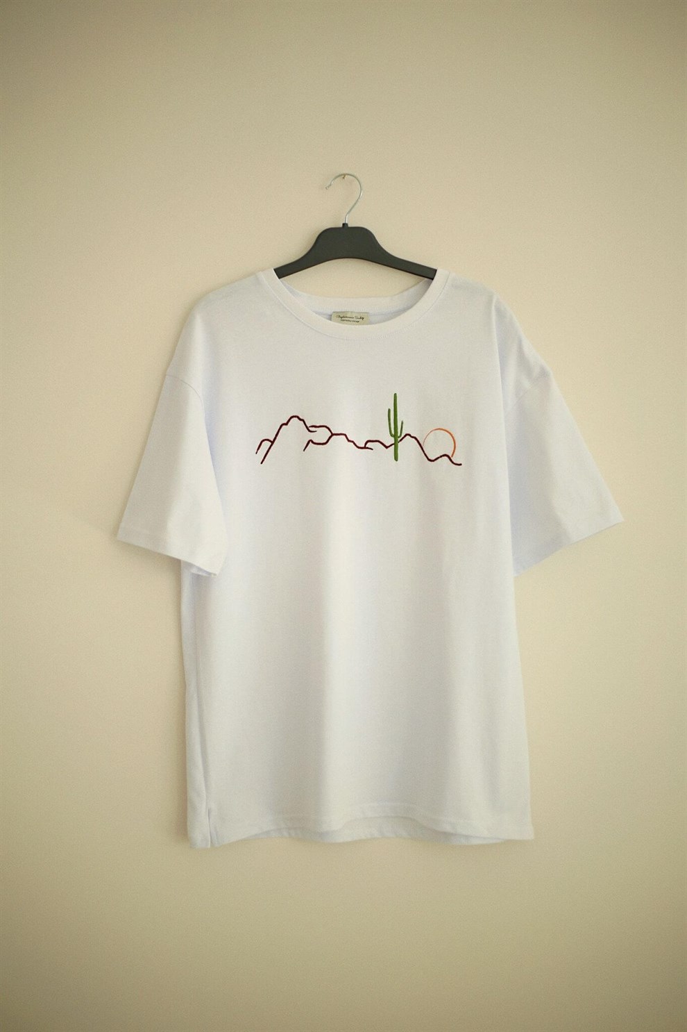 Beyaz Desert Erkek T-shirt