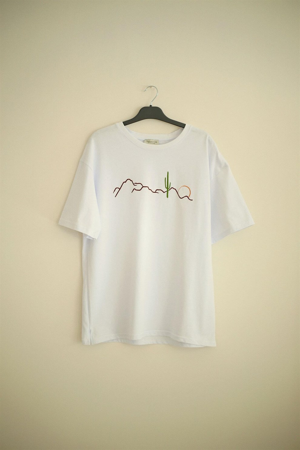 Beyaz Desert Erkek T-shirt