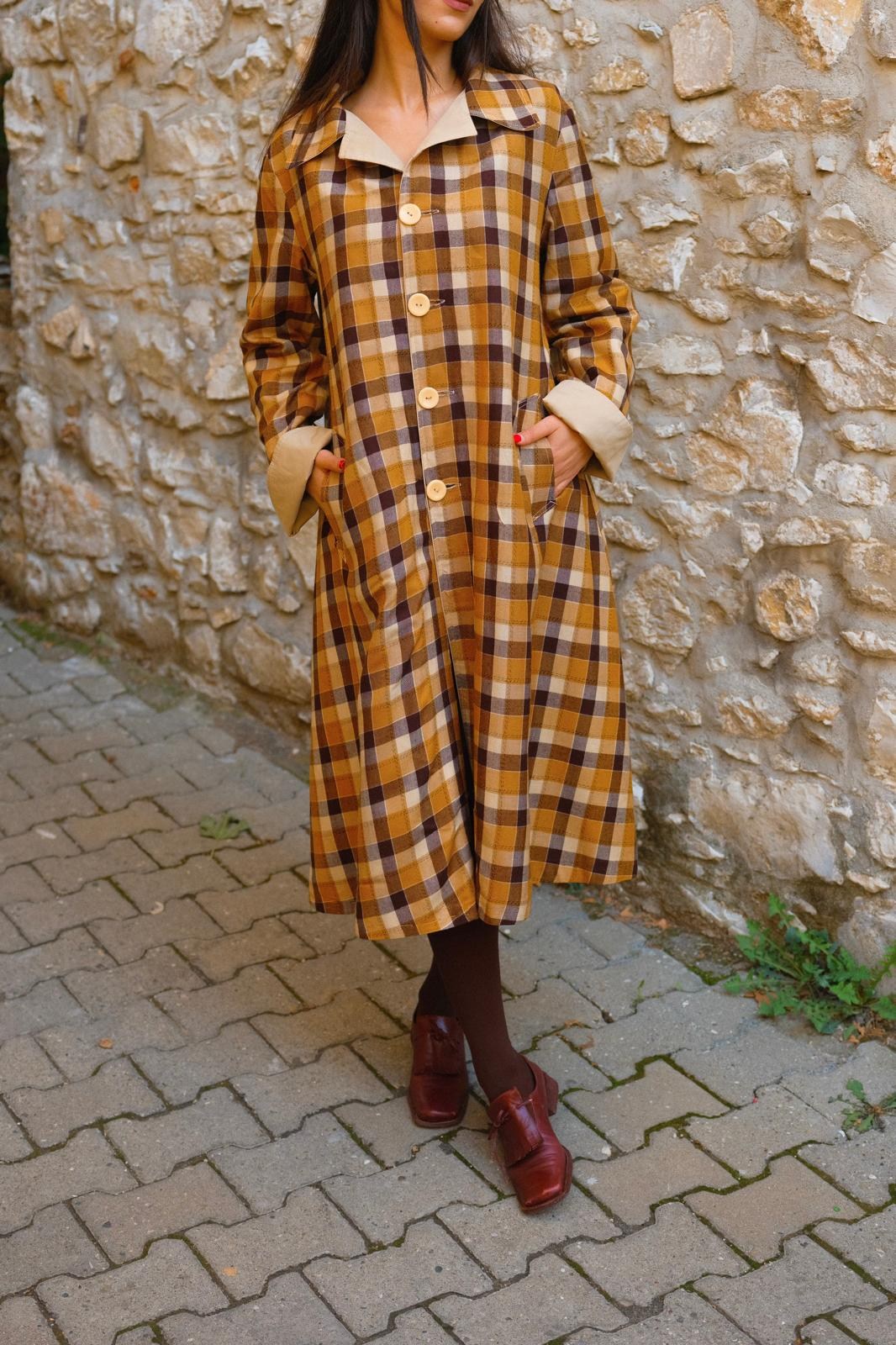 Çift Taraflı Pardösü