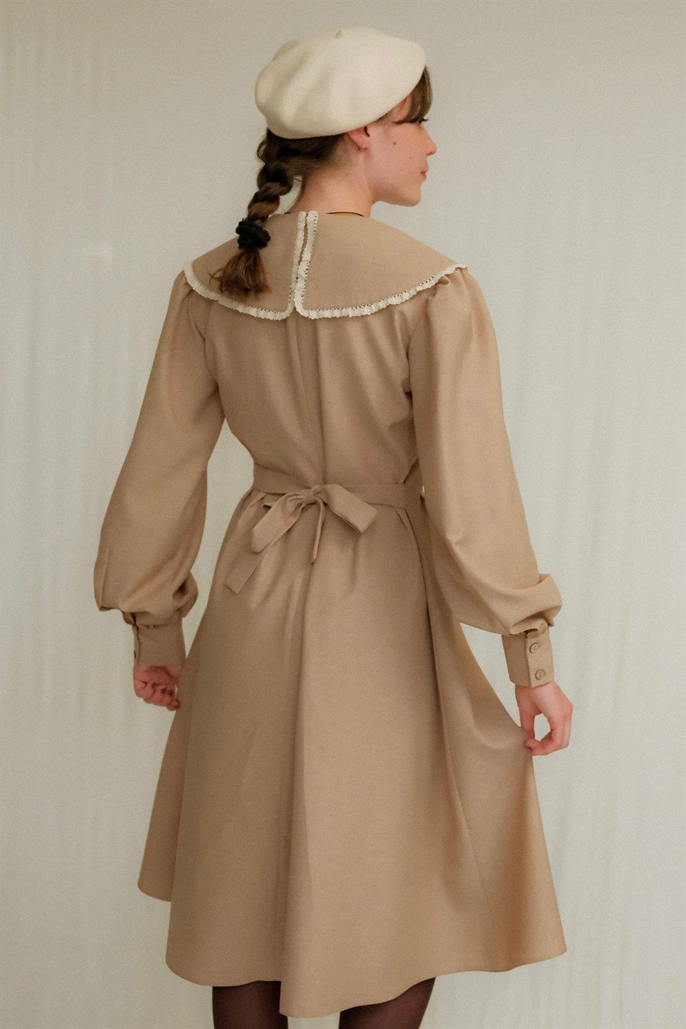 Cream Maryland Dress
