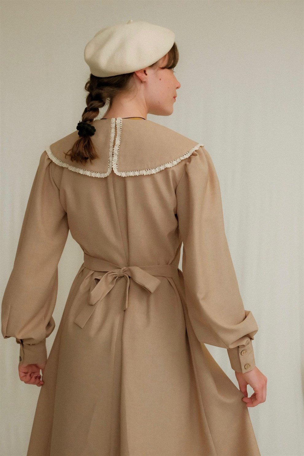 Cream Maryland Dress