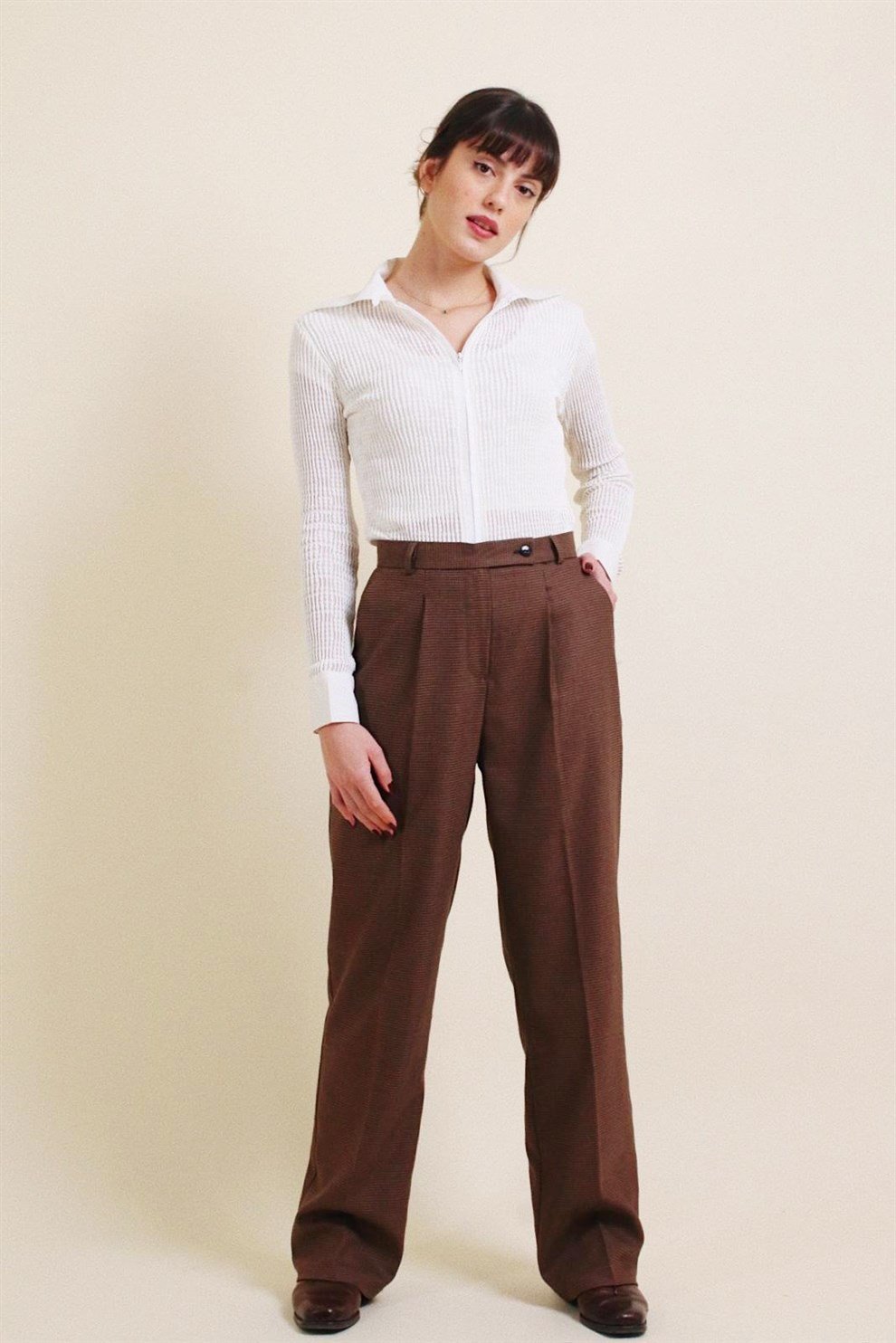 Estelle Brown Pant