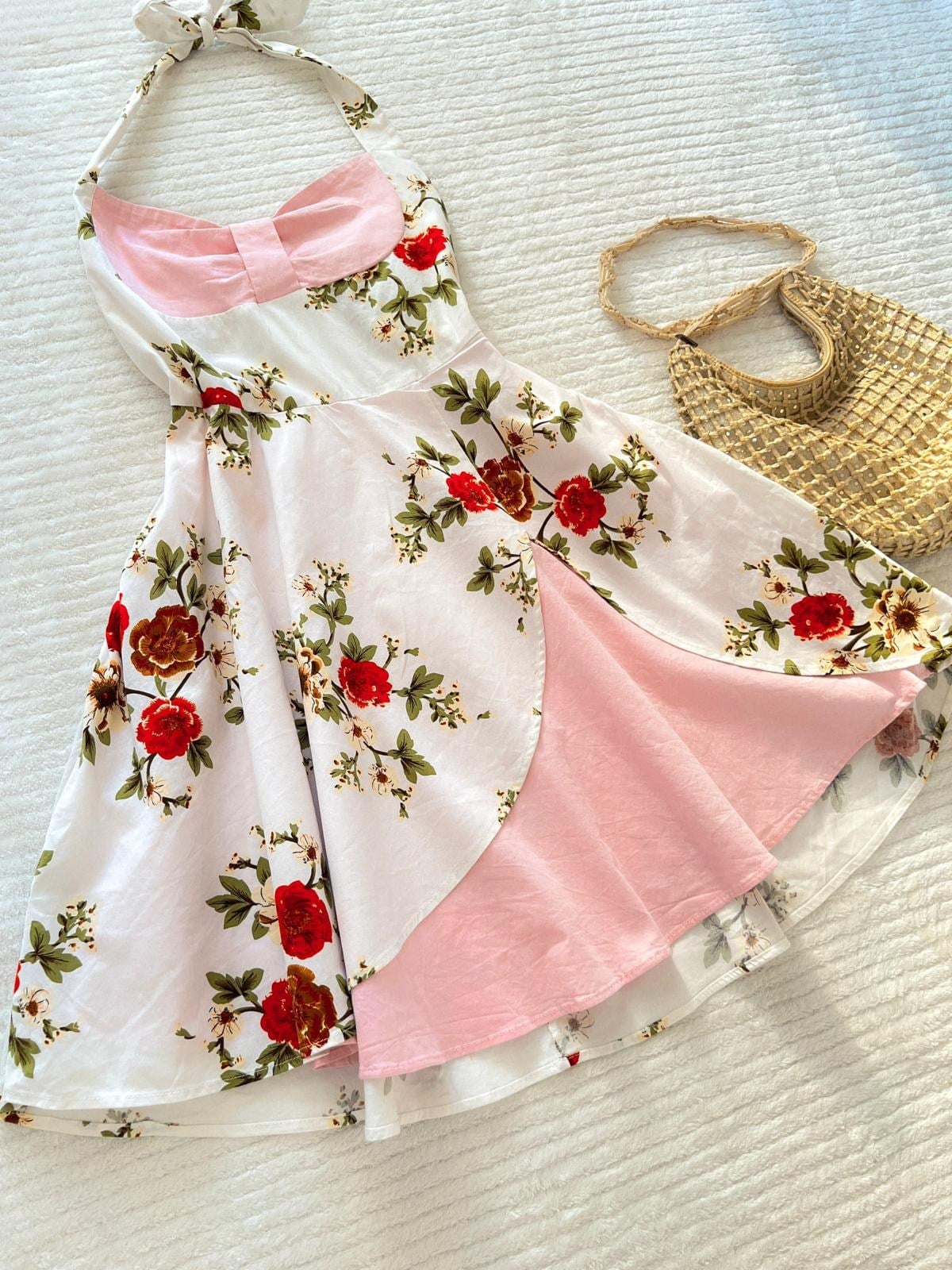 Floral 00's Elbise