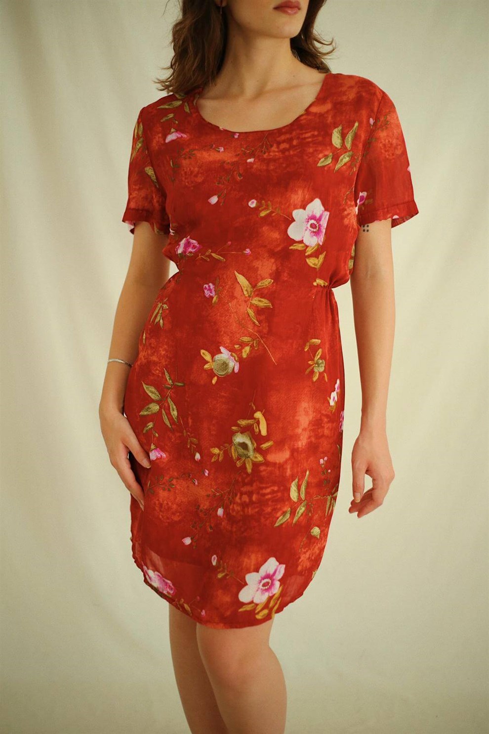Floral Elbise