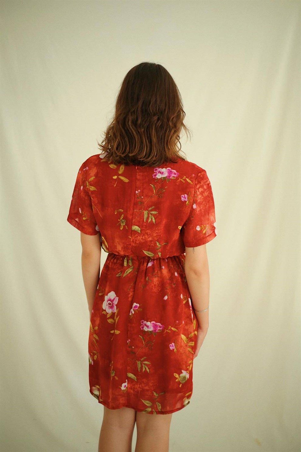 Floral Elbise