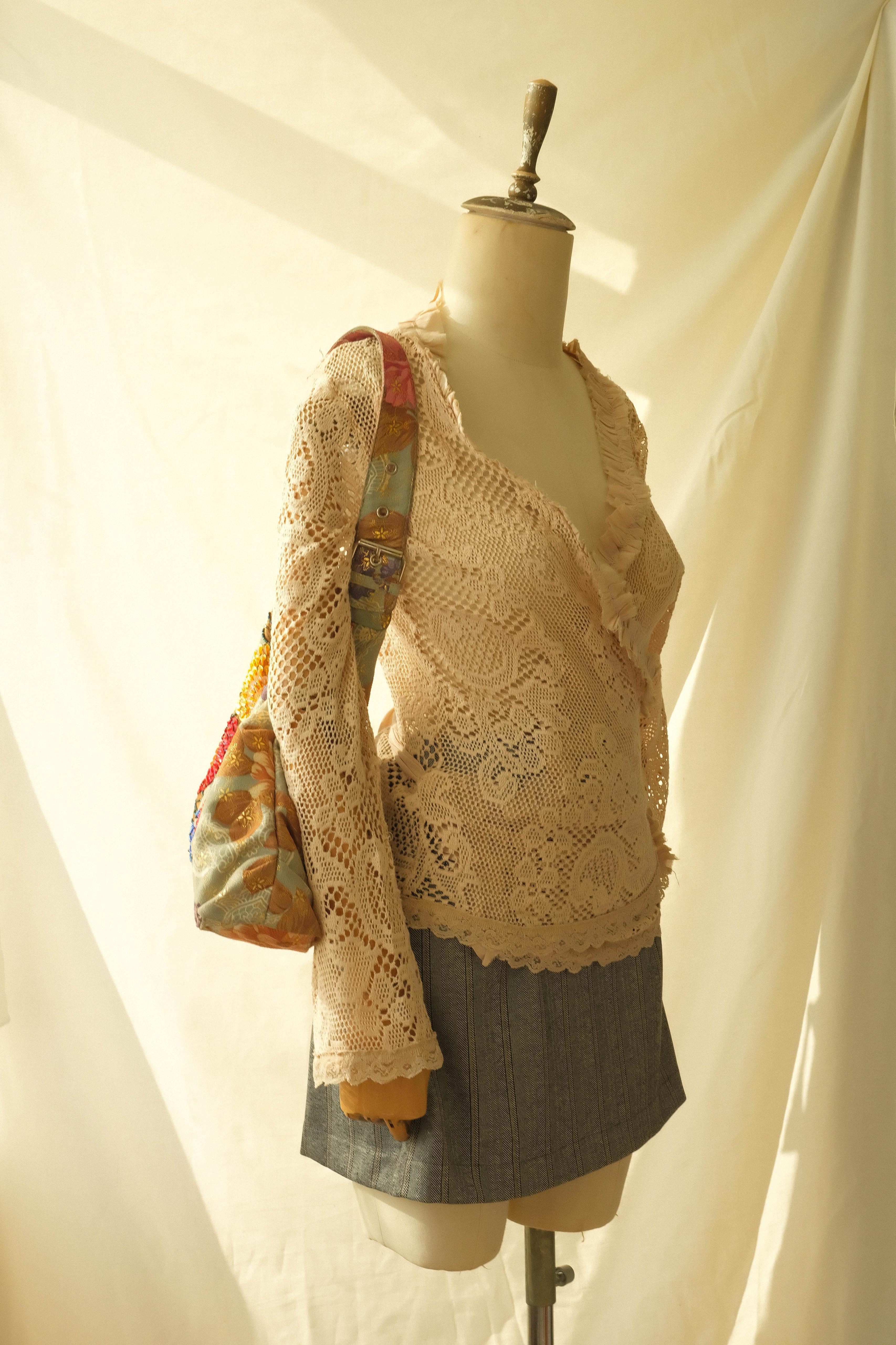 Fransız Dantelli Anvelop Bluz