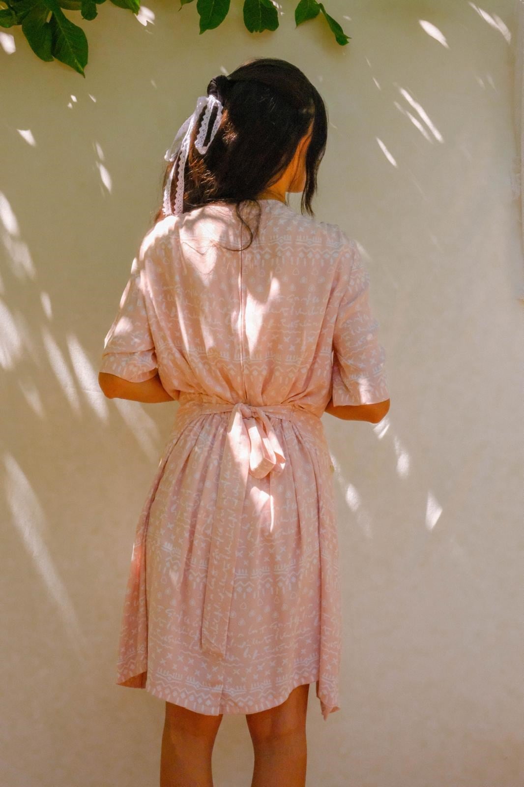 Ina Lima Pembe 90lar Elbise