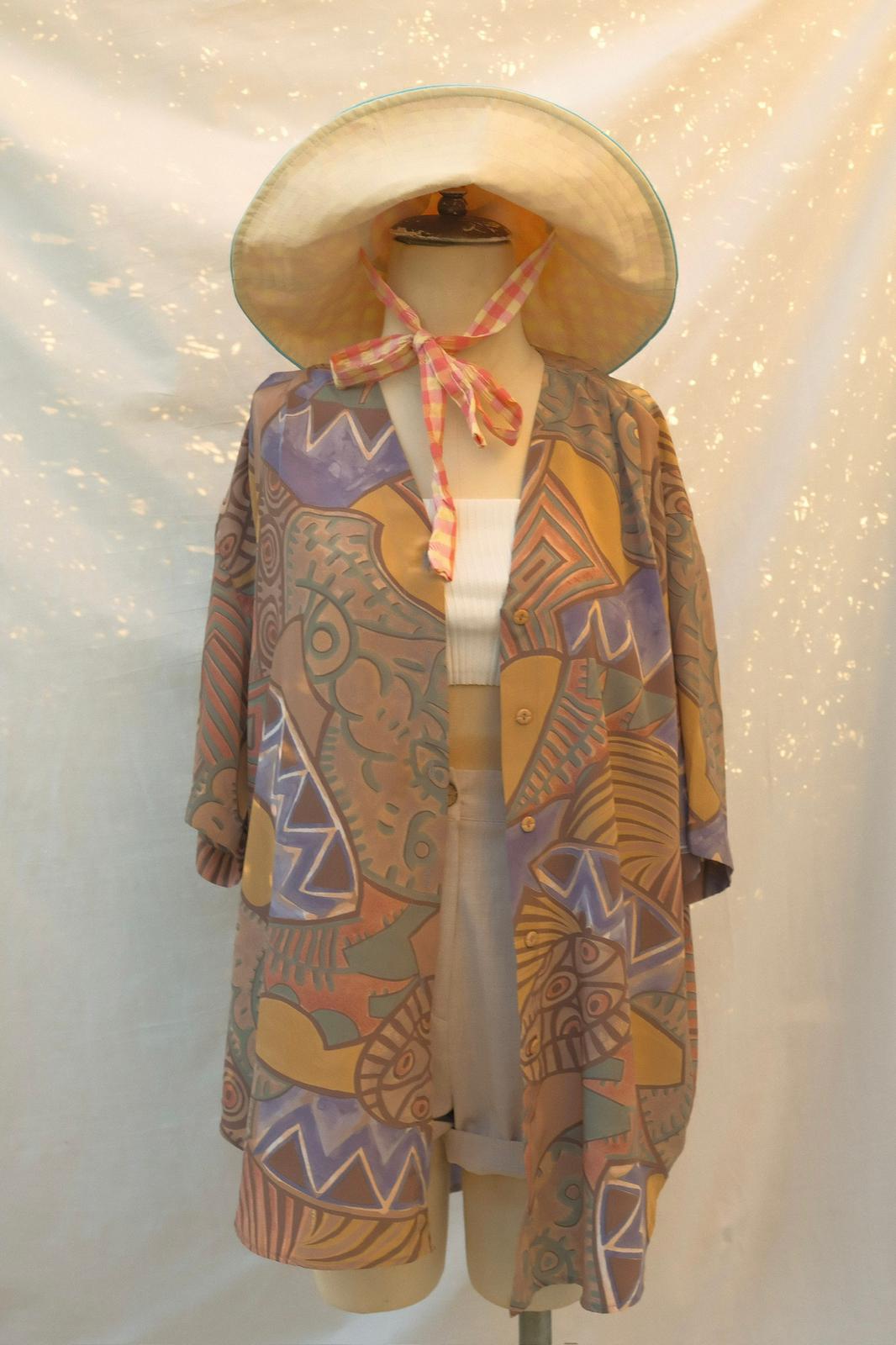 İpek Kimono Gömlek