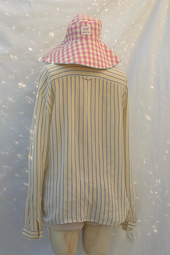 İşlemeli İpek Gömlek