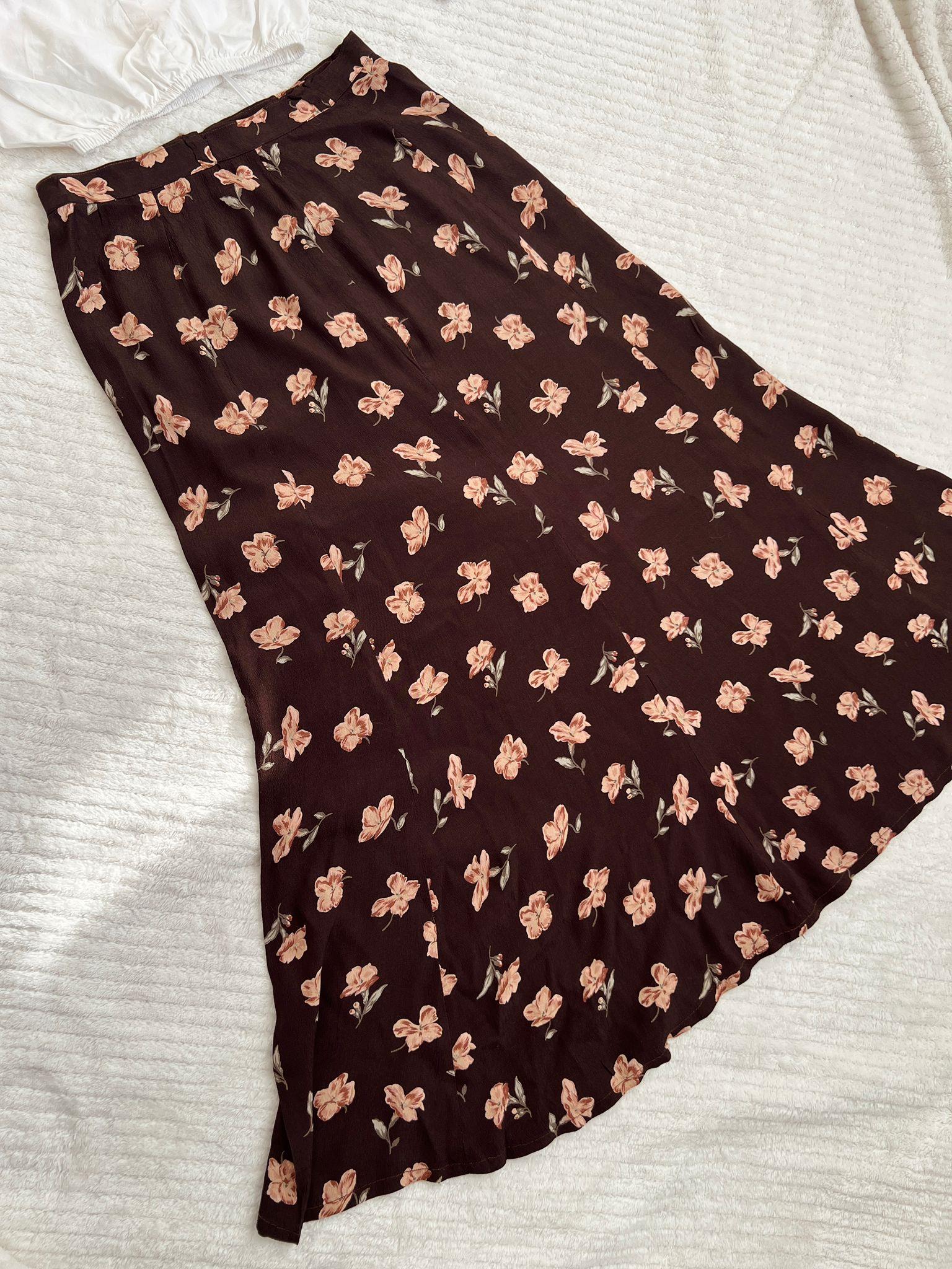 Krep Floral Etek