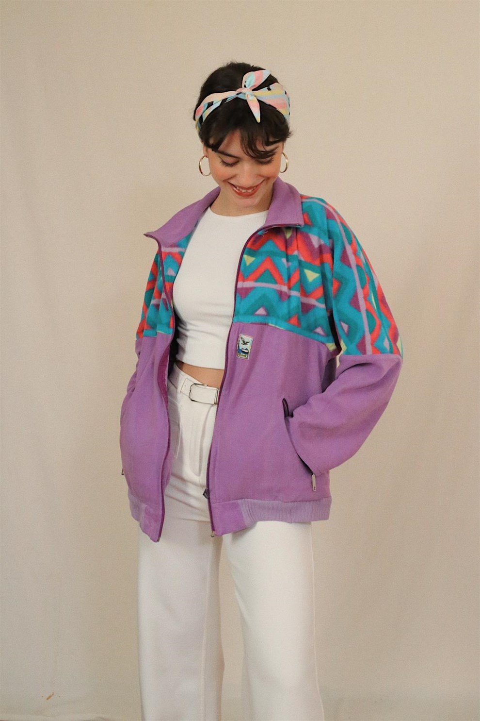 Mor Desenli Polar Bomber