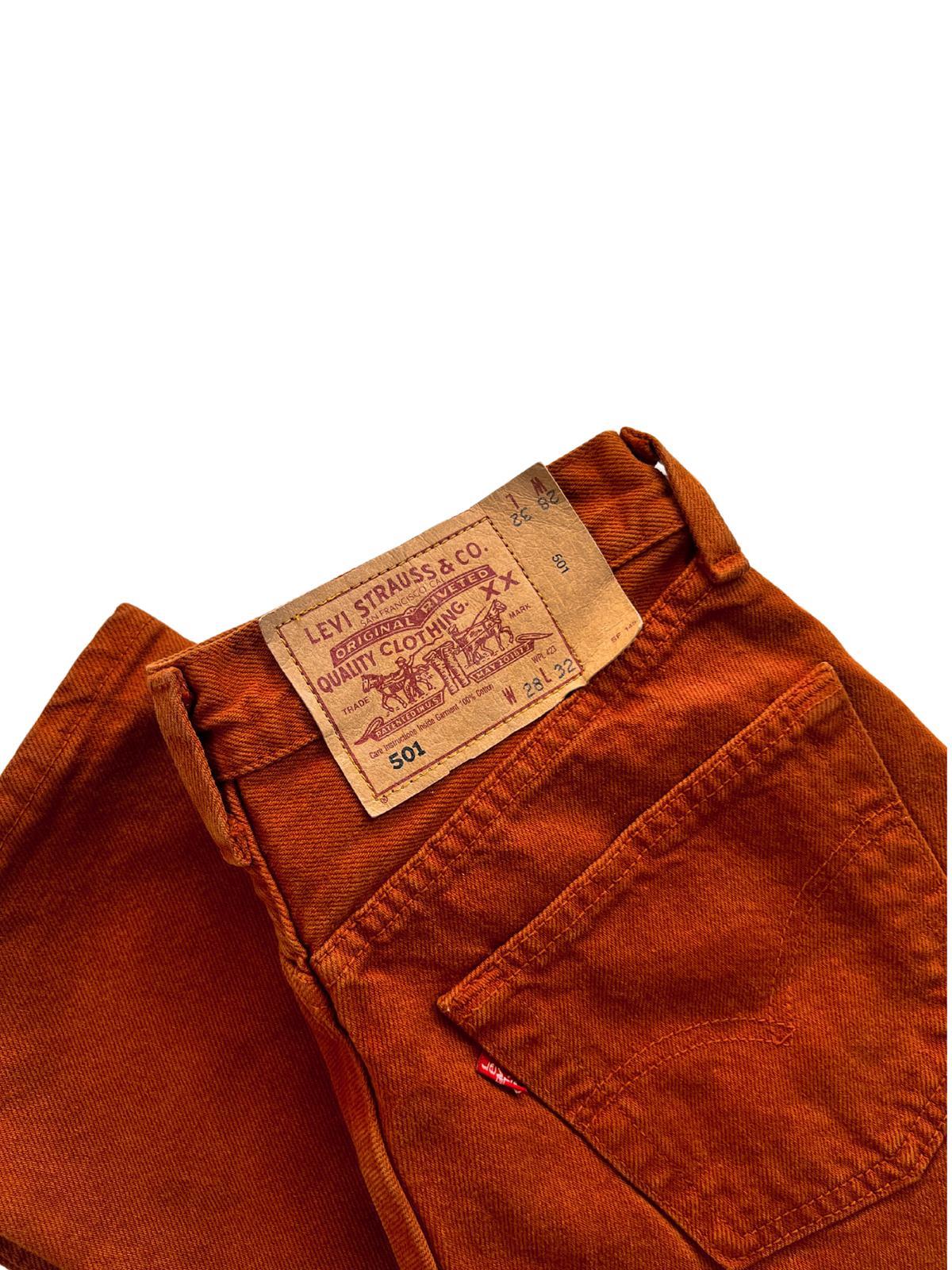 Orj. Levi's 501 Kiremit Pantolon