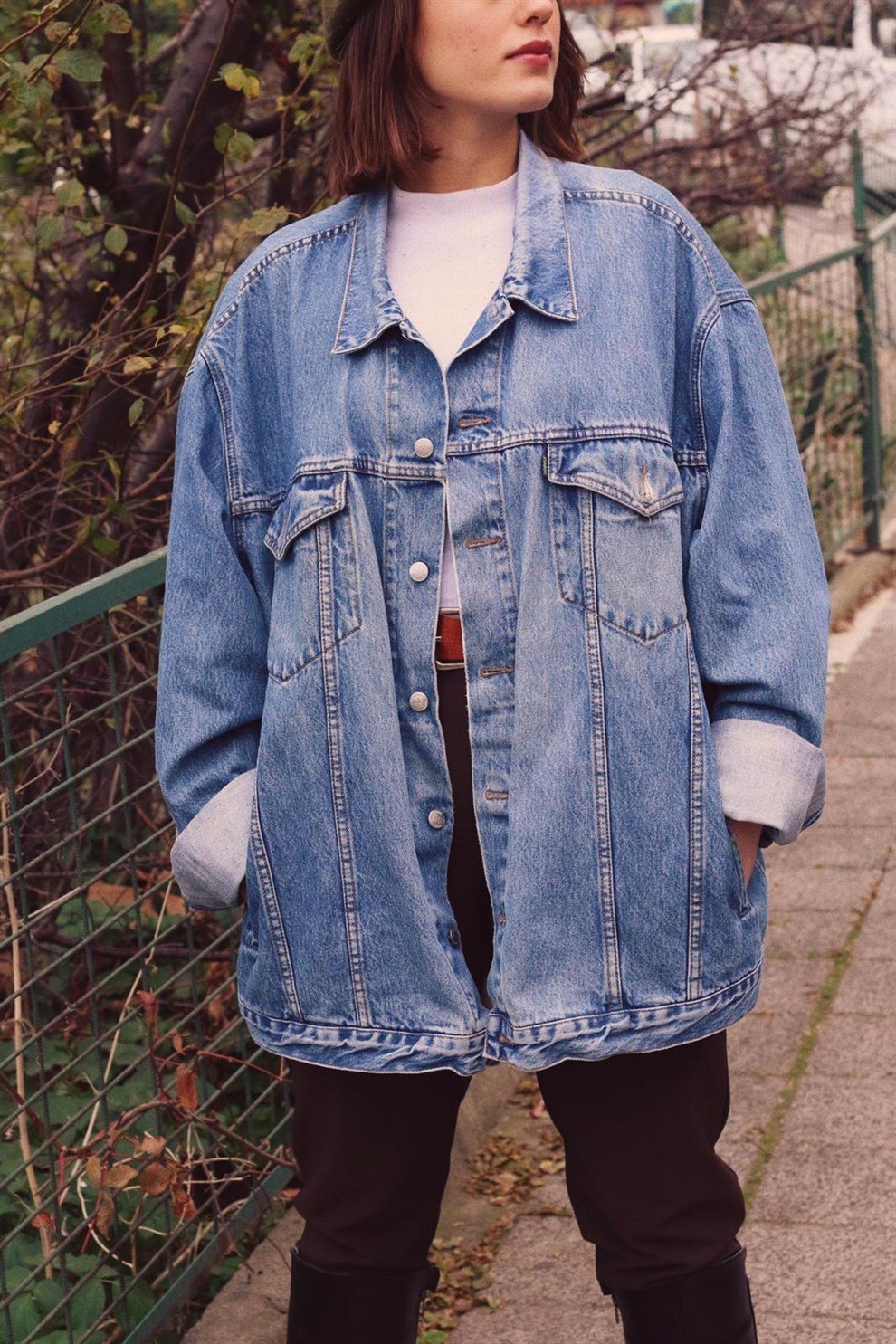 Oversize Reworked Kot Ceket