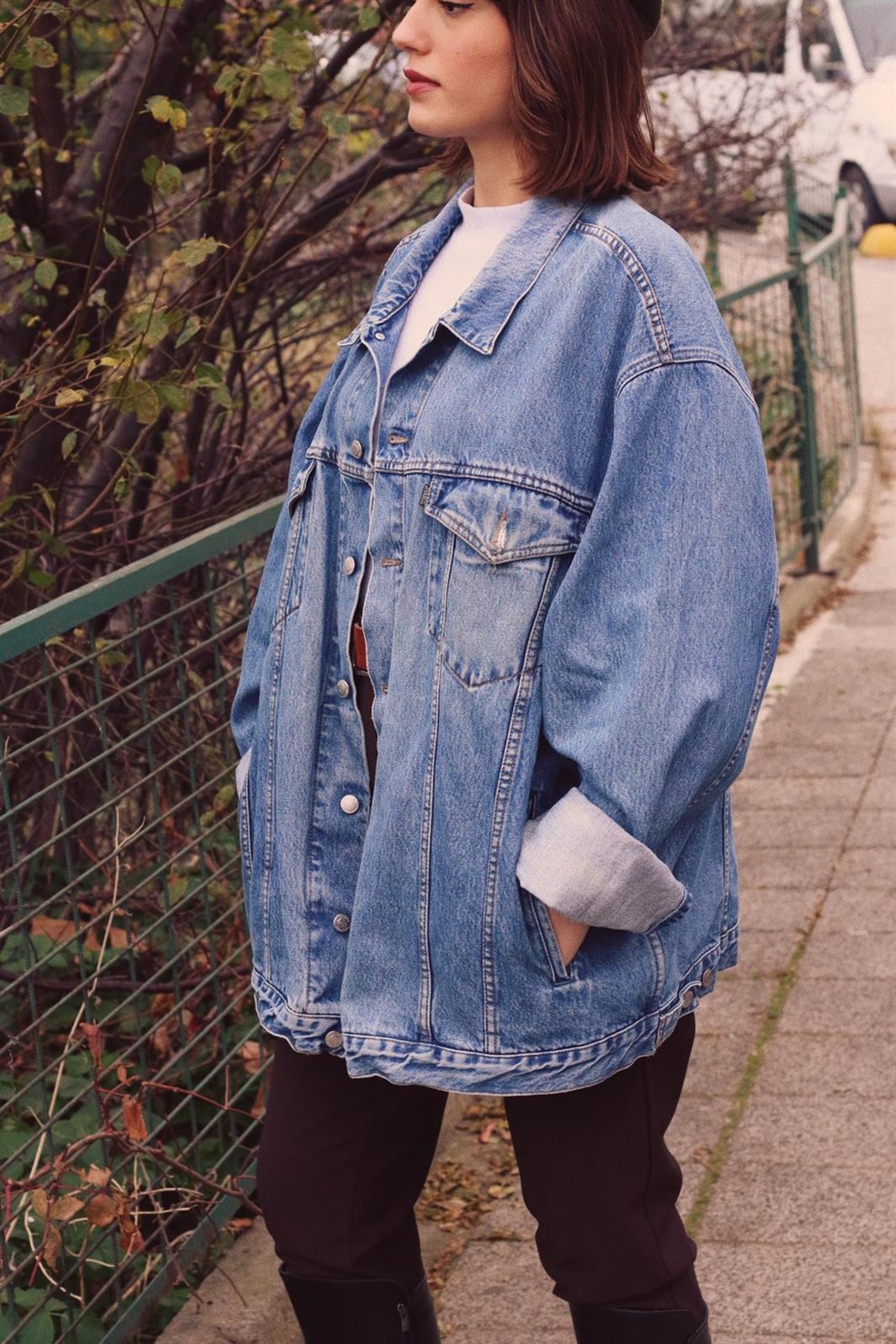 Oversize Reworked Kot Ceket