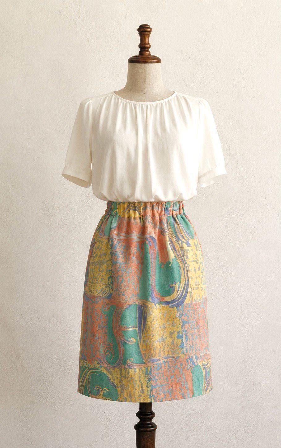 Pastel 80ler Etek