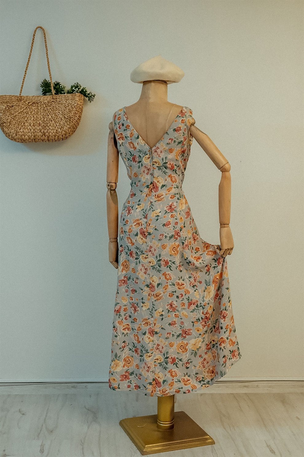 Pastel 90lar Elbise