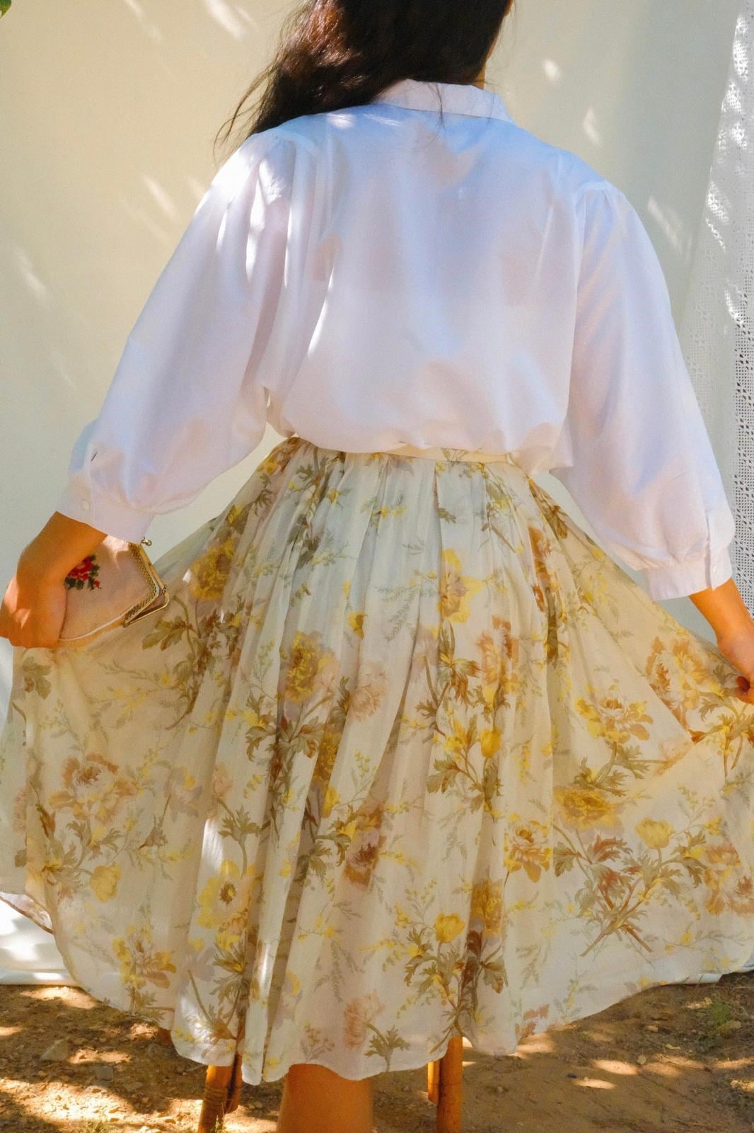 Pastel Floral Etek
