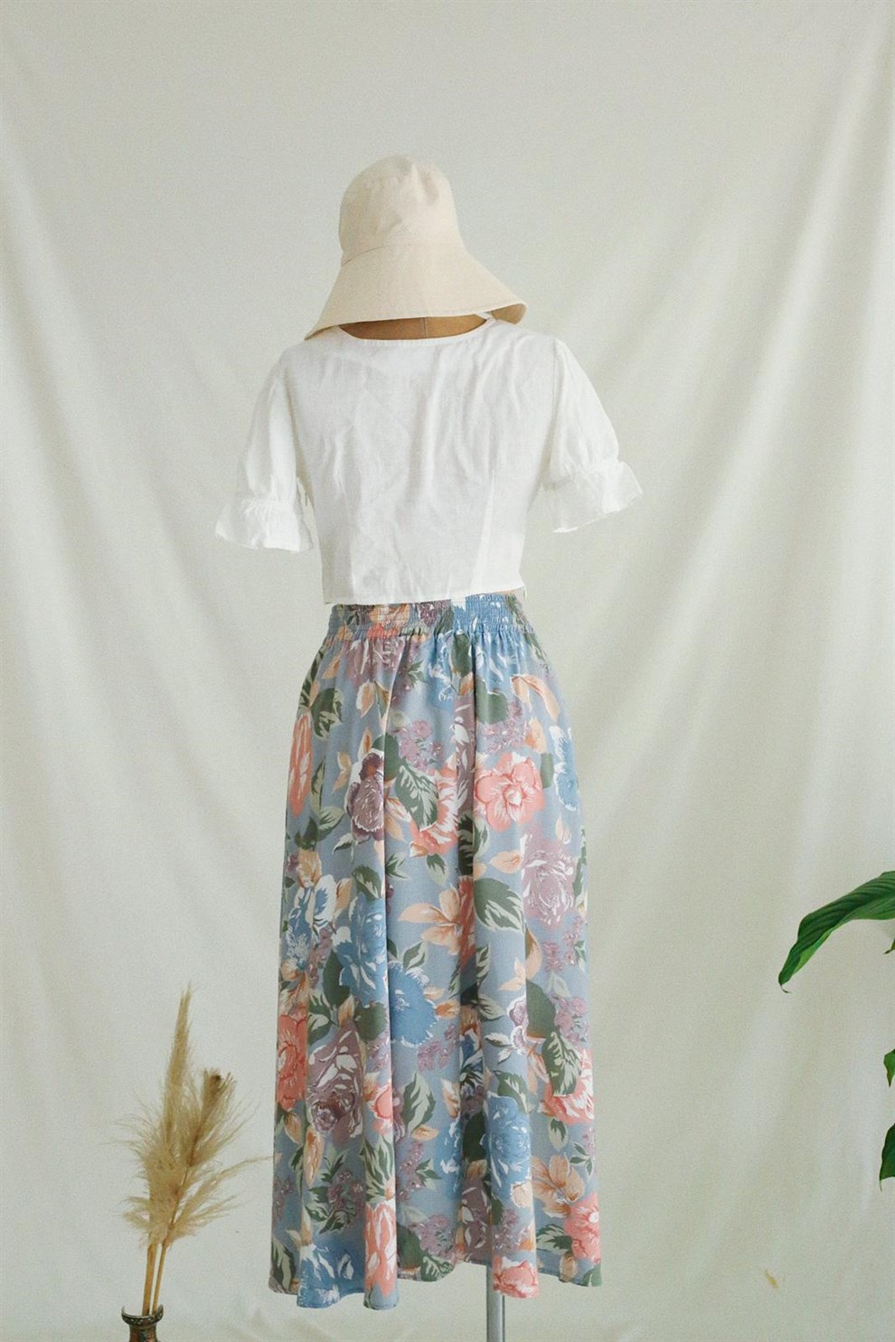 Pastel Floral Etek