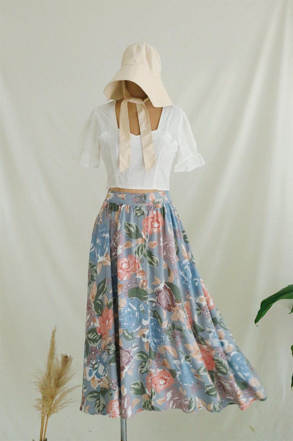 Pastel Floral Etek