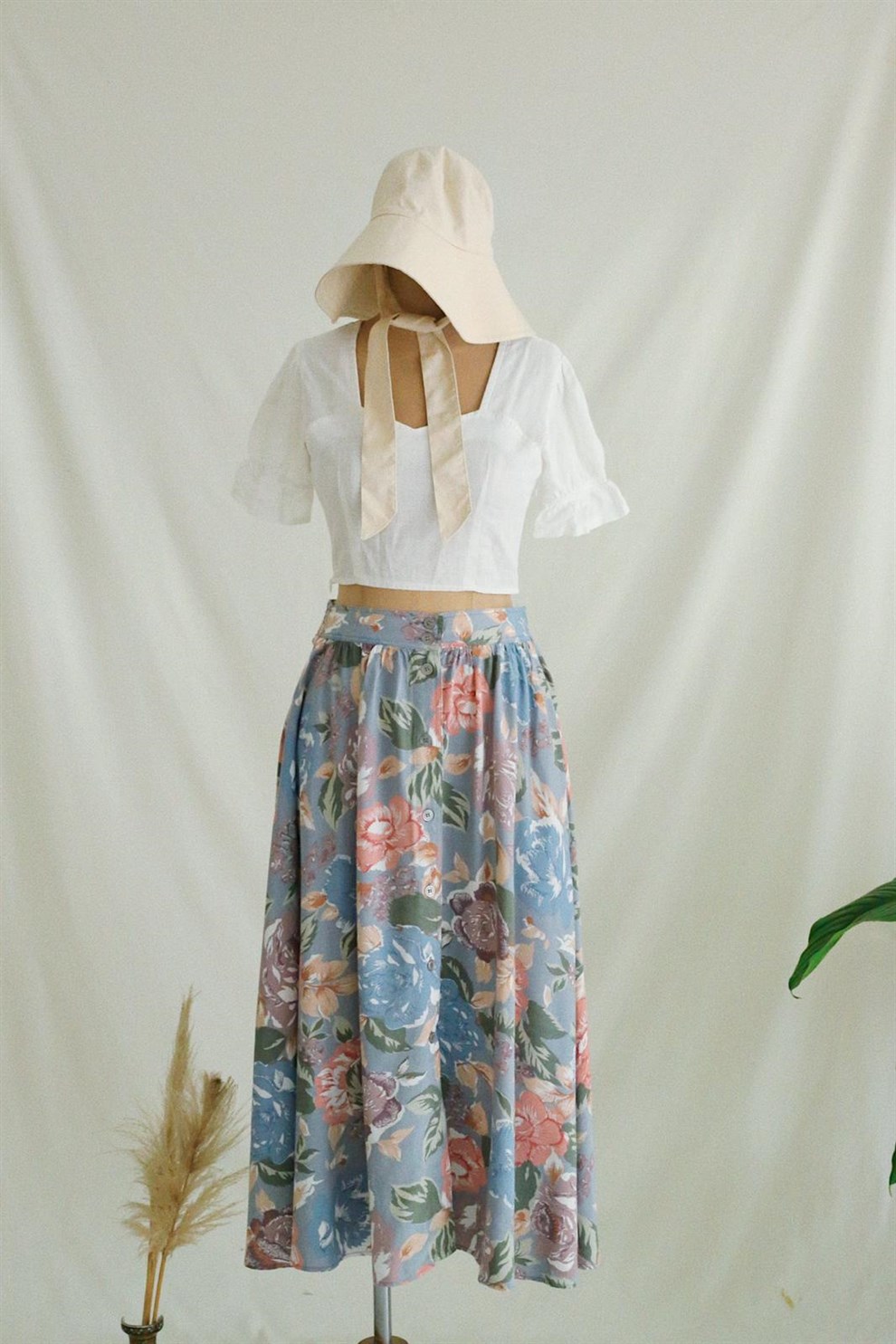 Pastel Floral Etek