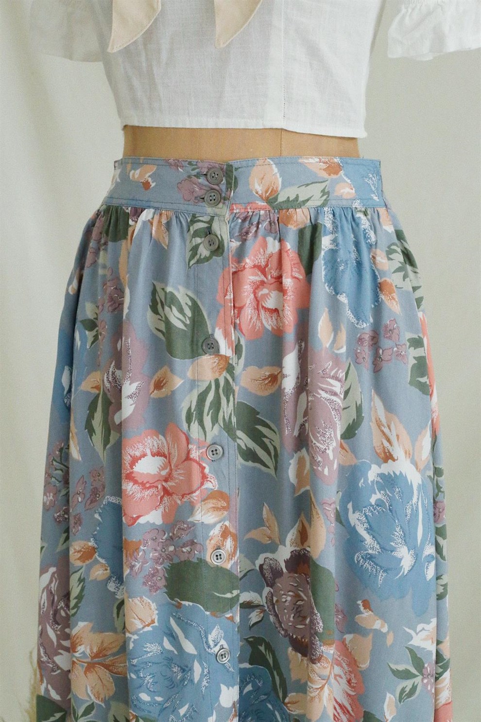 Pastel Floral Etek