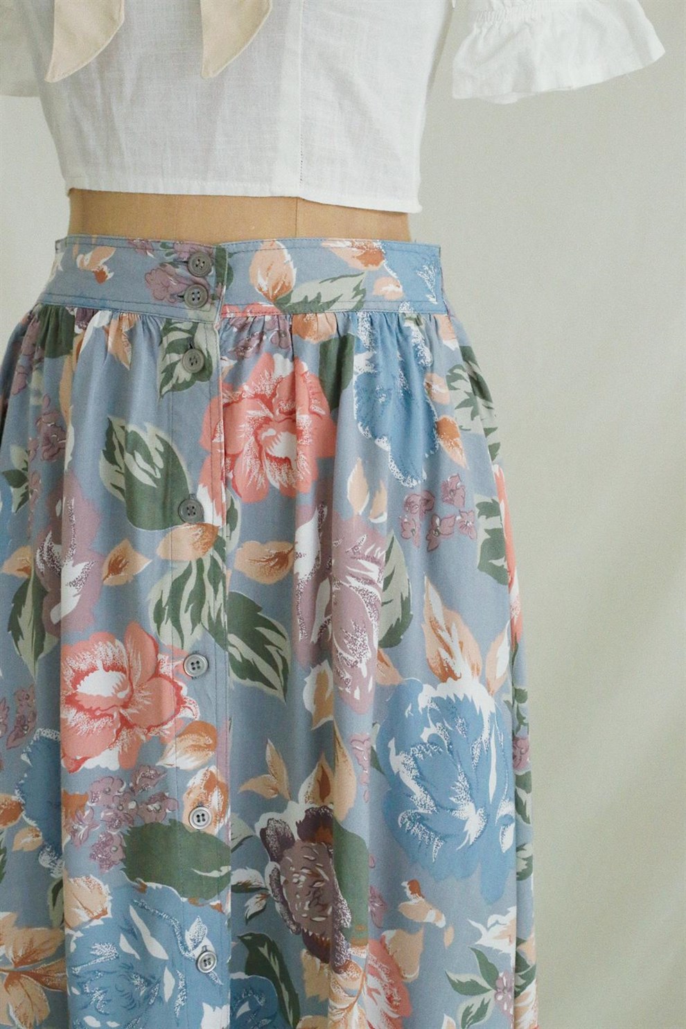 Pastel Floral Etek