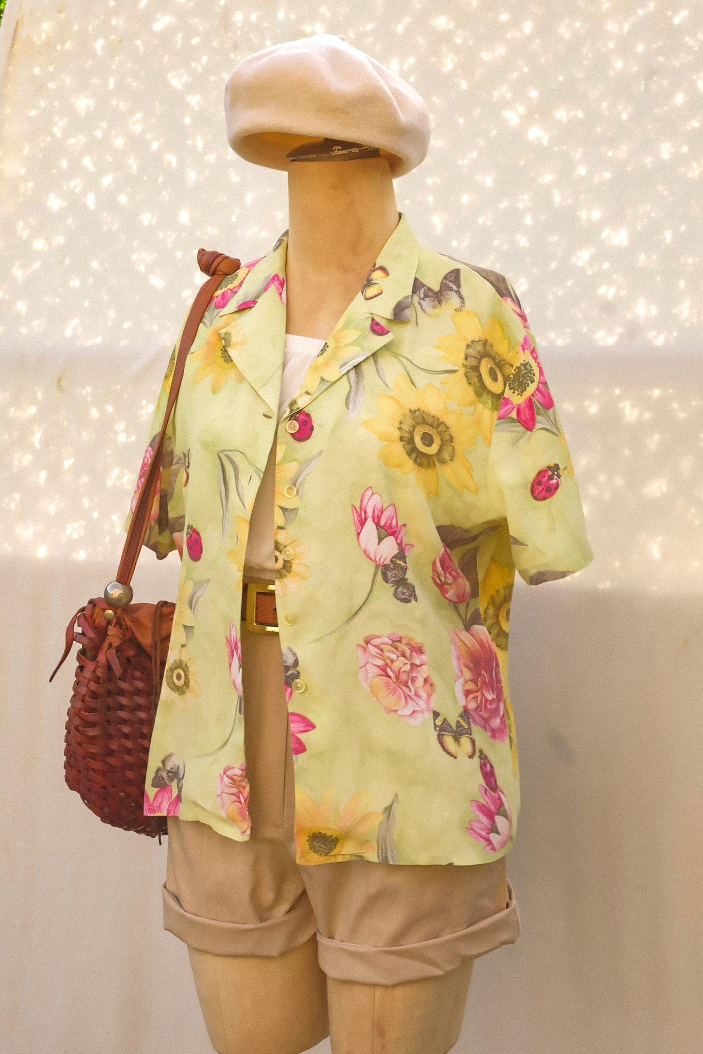 Pastel Floral Gömlek