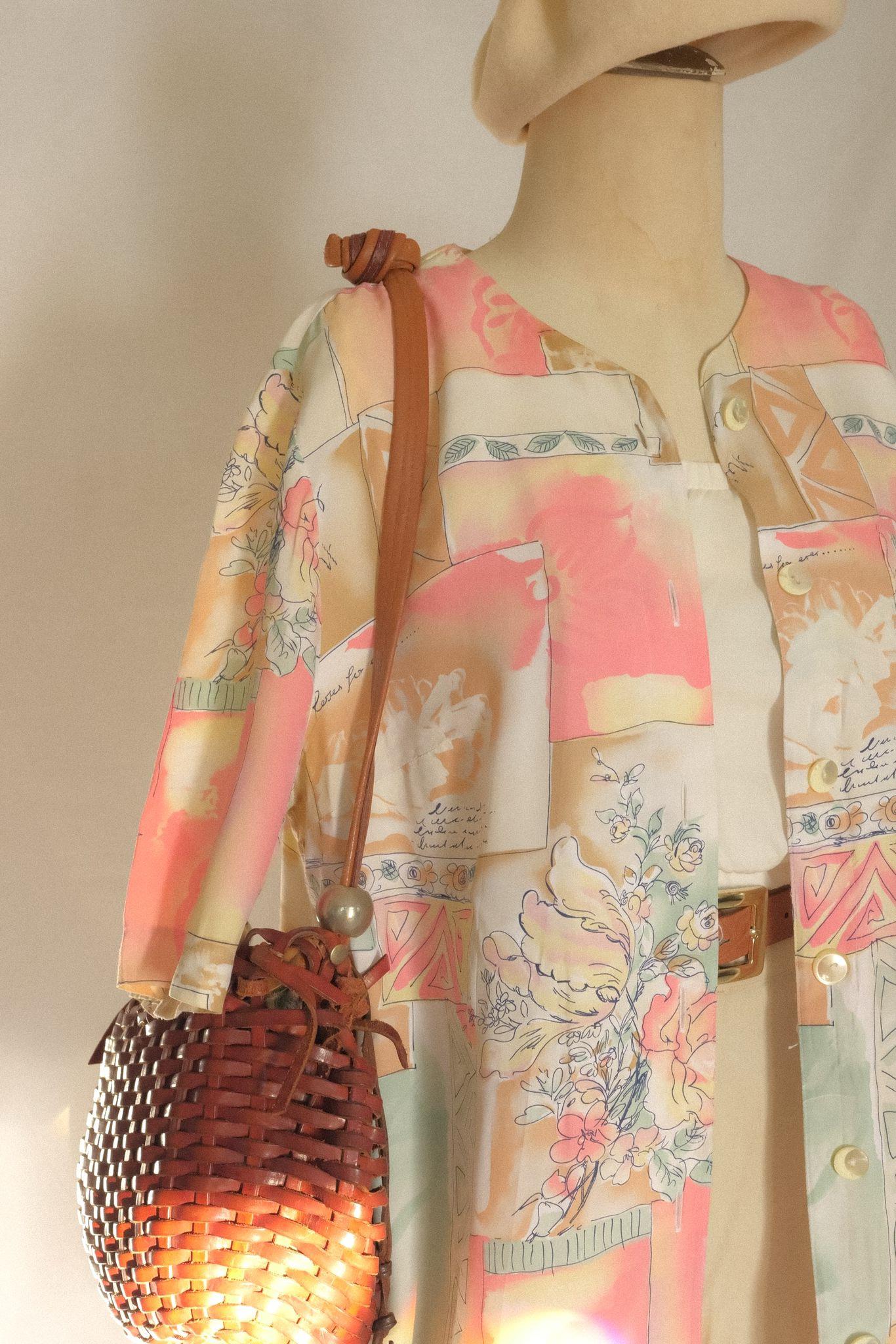 Pastel Kimono Gömlek