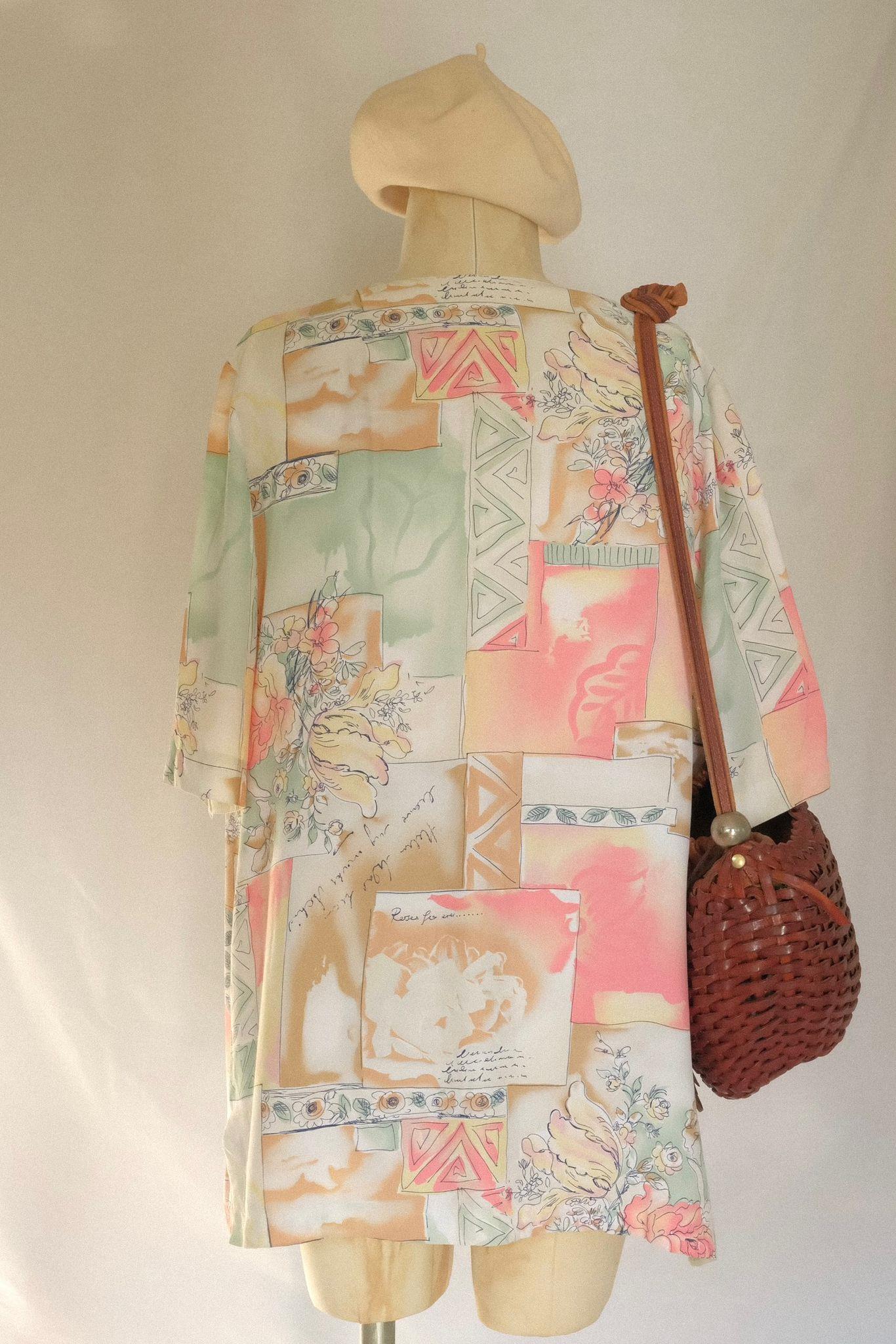Pastel Kimono Gömlek