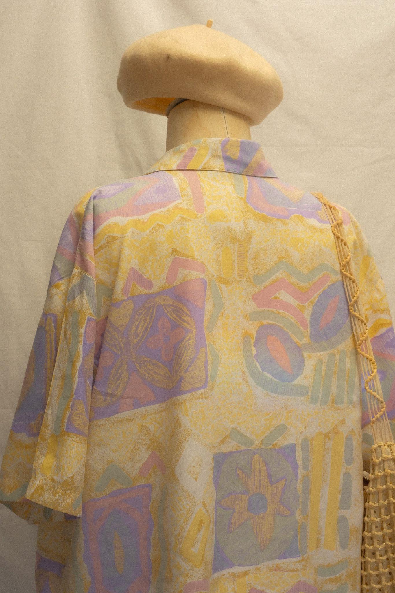 Pastel Kimono Gömlek