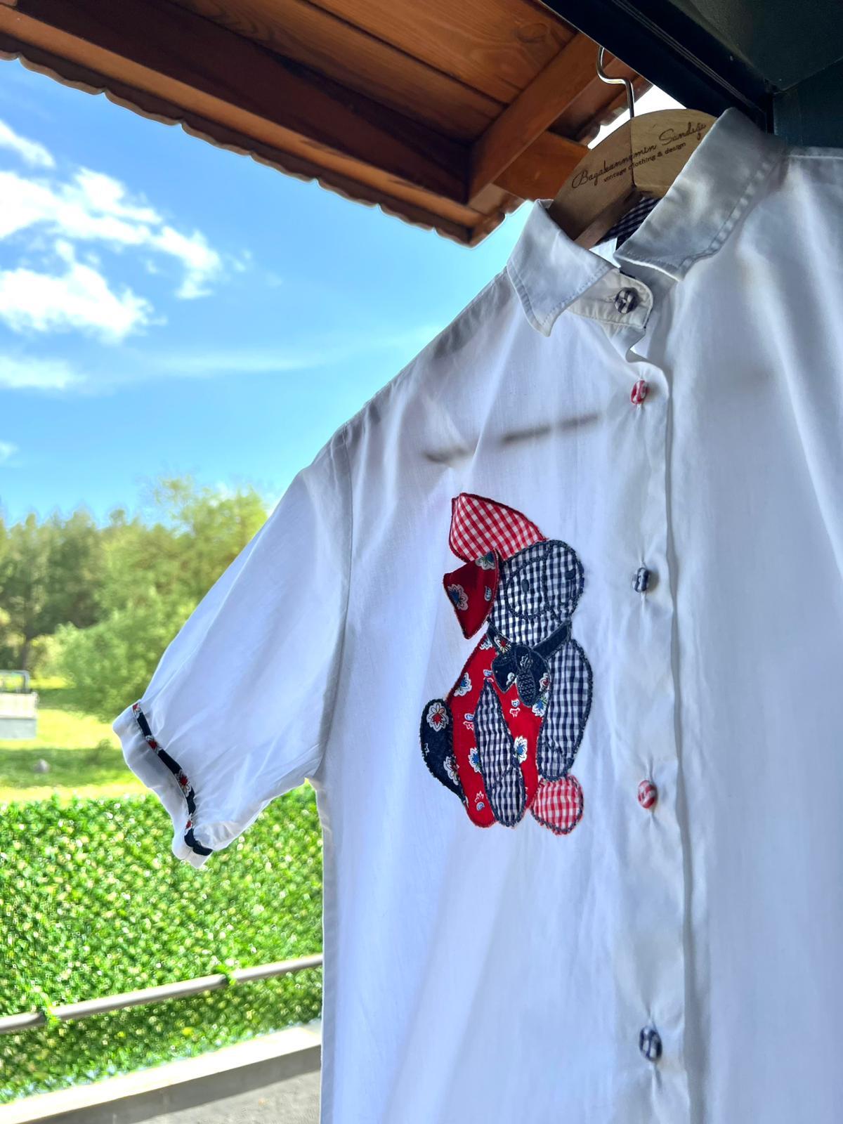 Patchwork Tavşan Gömlek