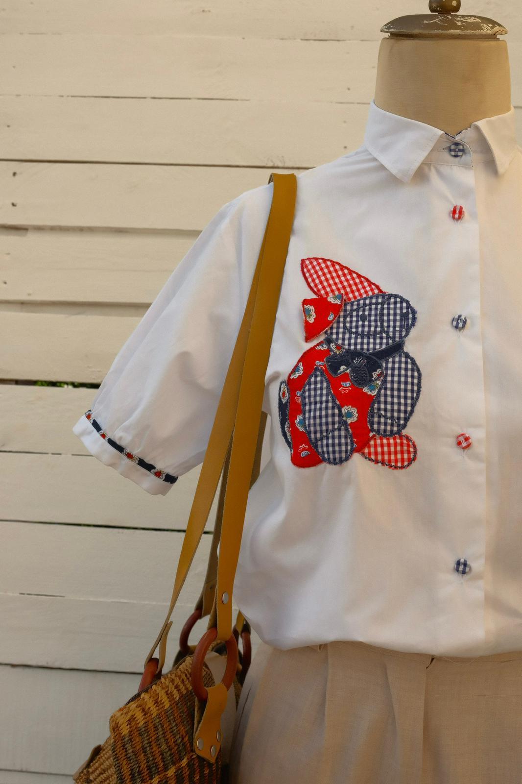 Patchwork Tavşan Gömlek