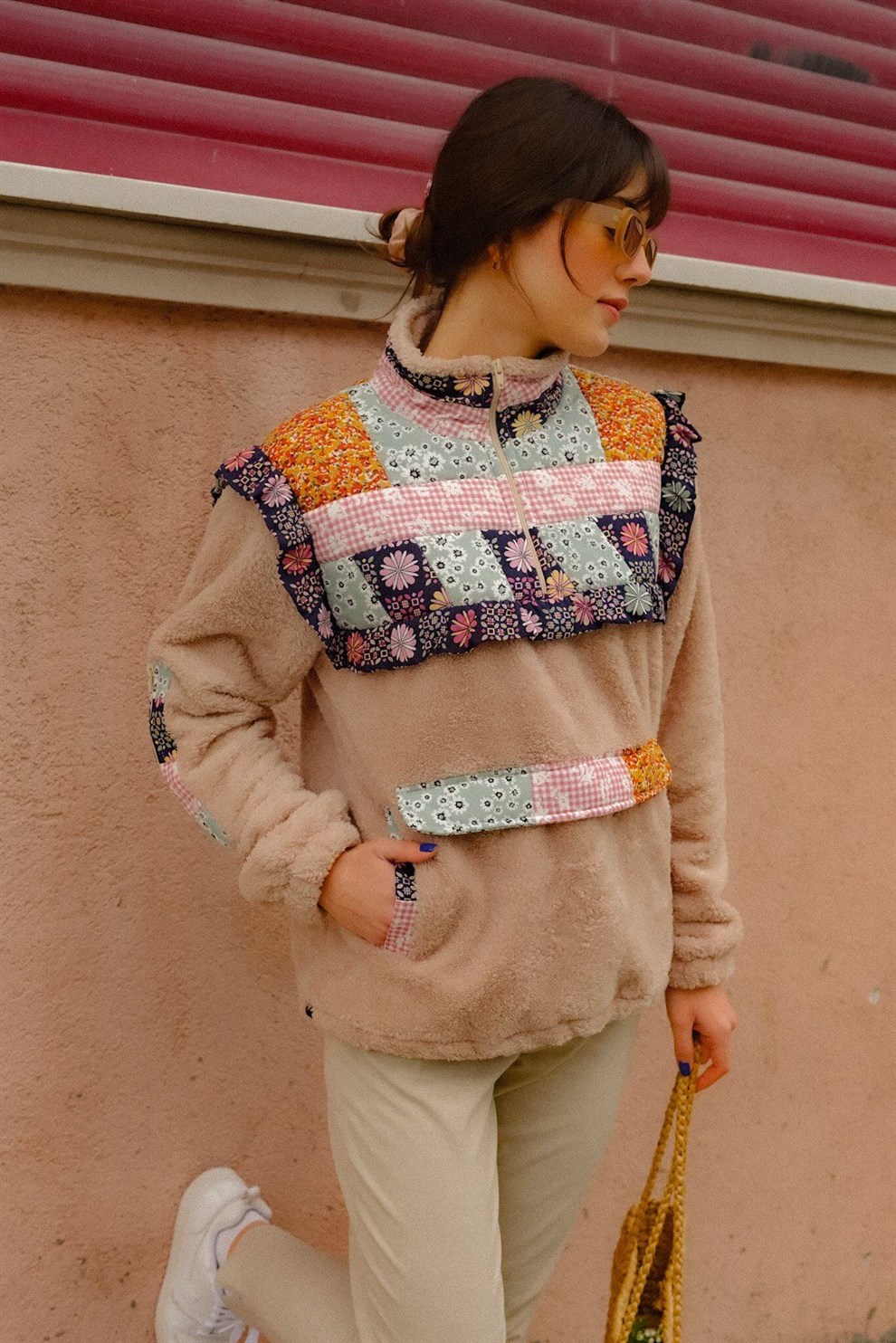 Patchy Polar Sweat