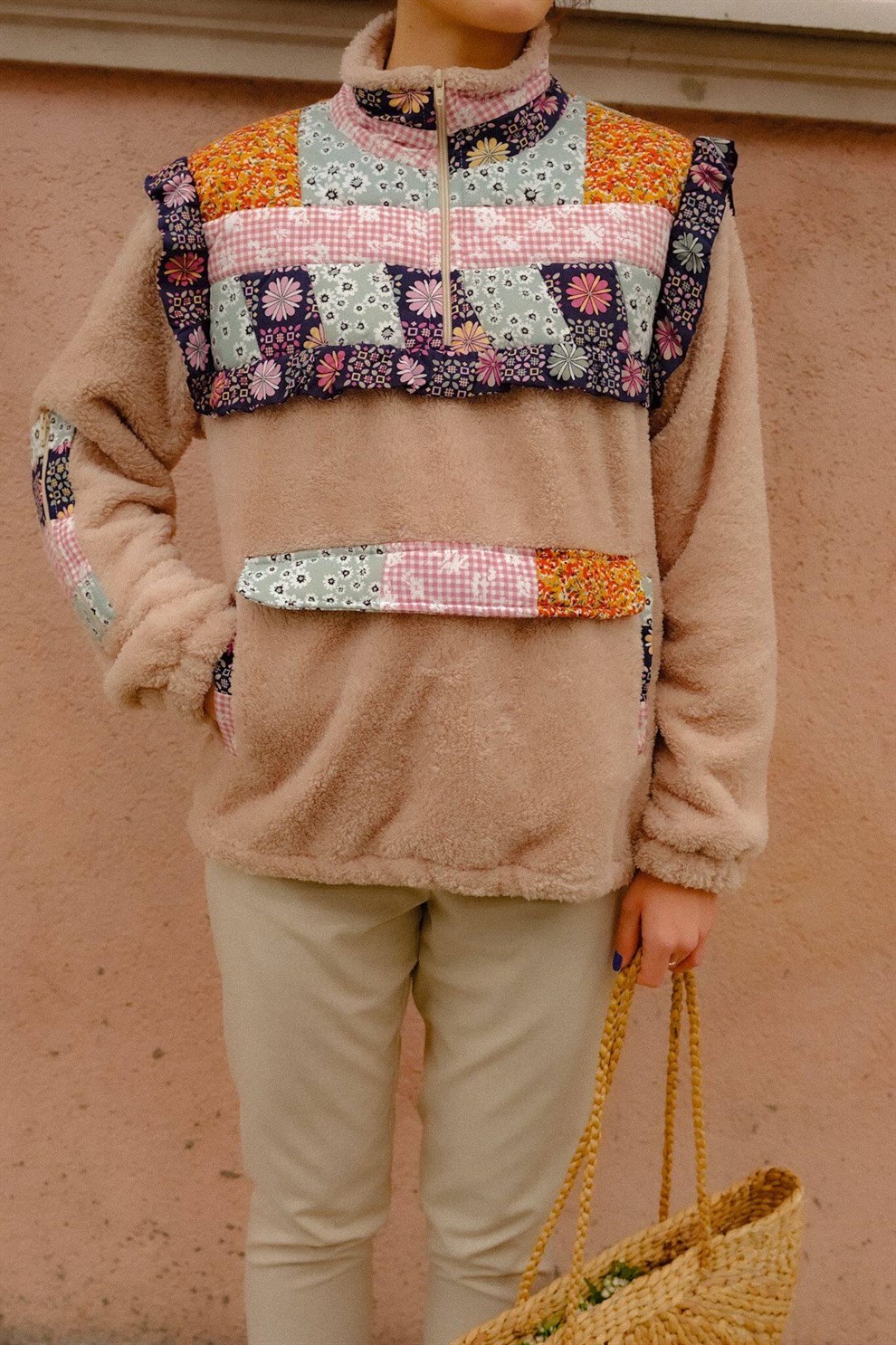 Patchy Polar Sweat