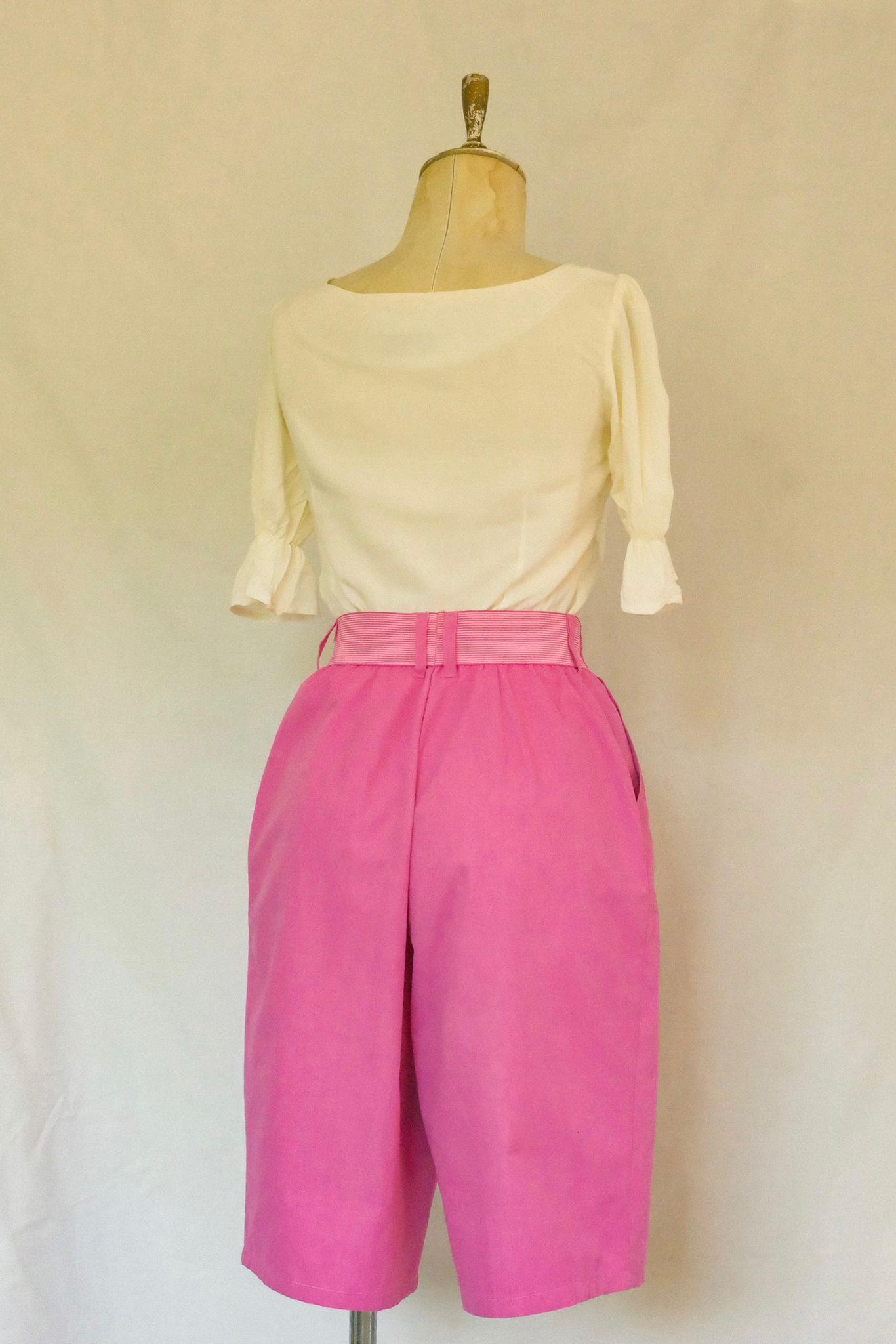 Pembe 90lar Şort
