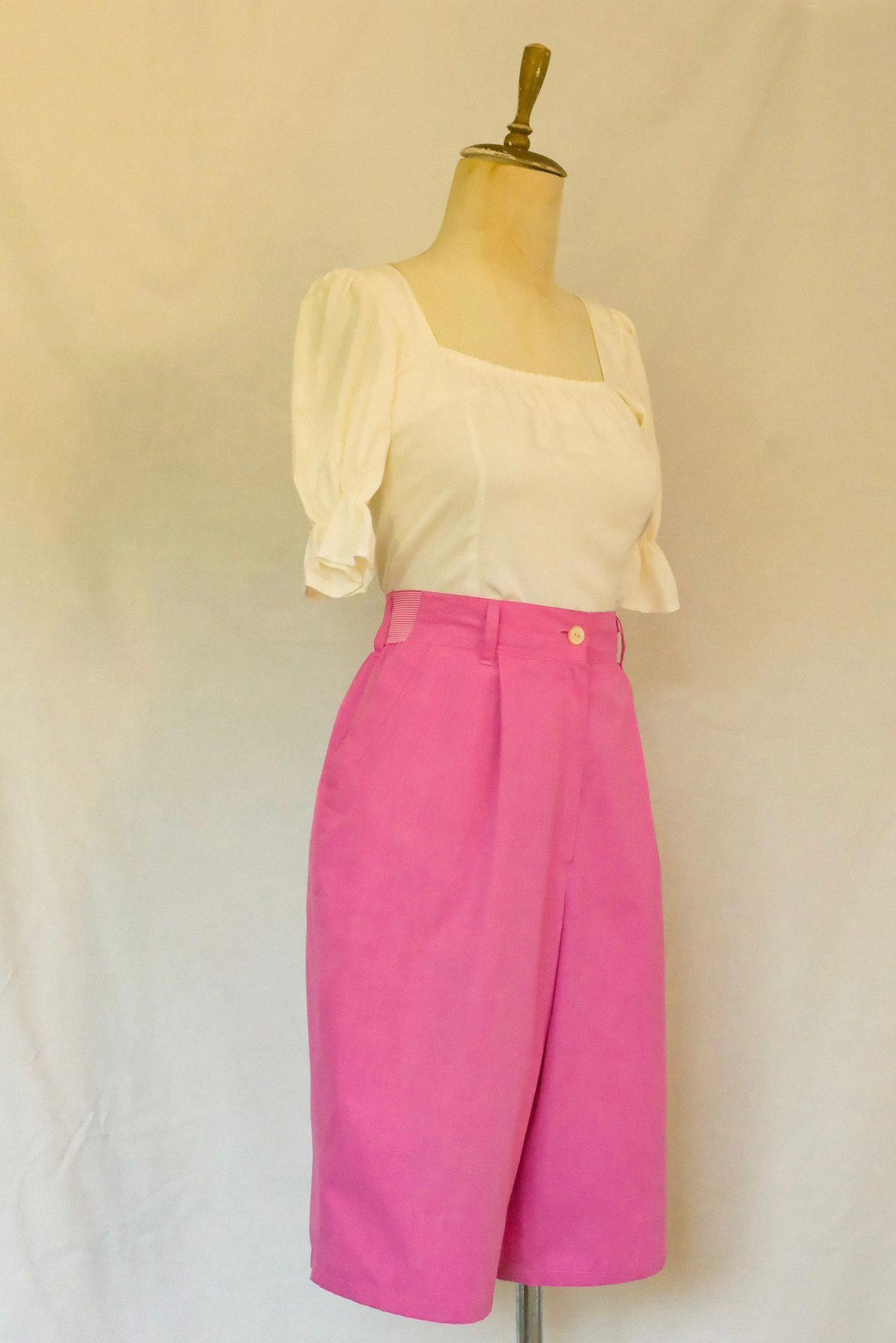 Pembe 90lar Şort