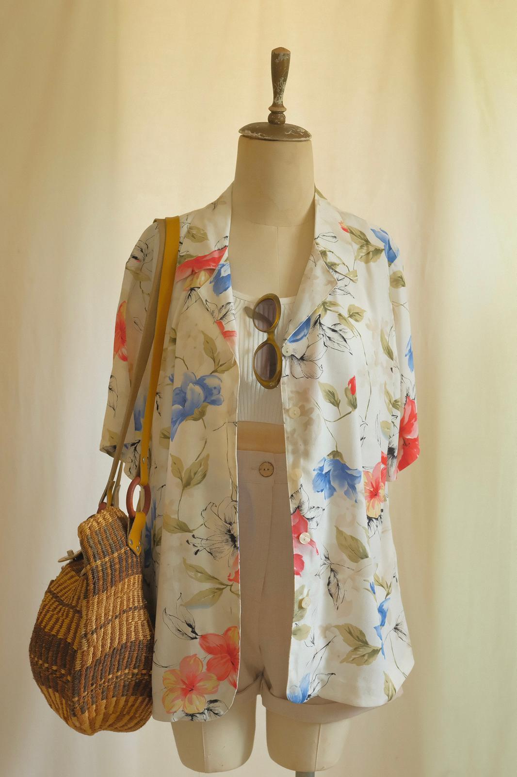 Rayon Floral Gömlek