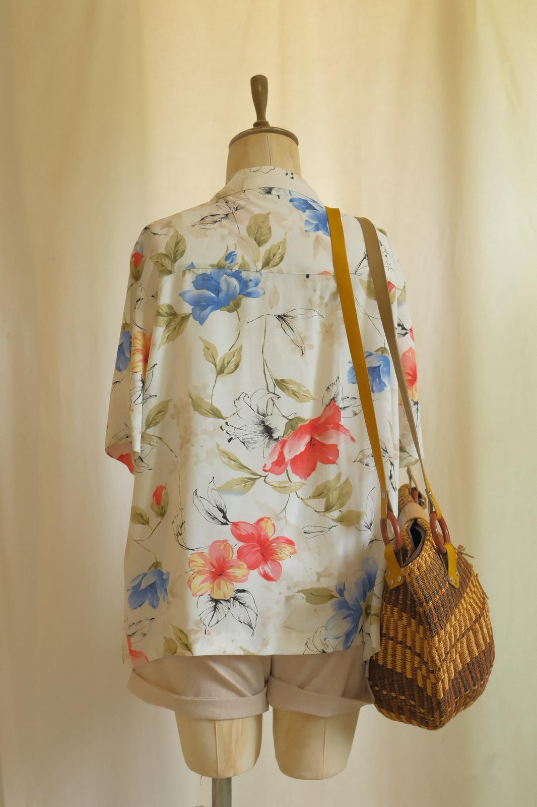 Rayon Floral Gömlek