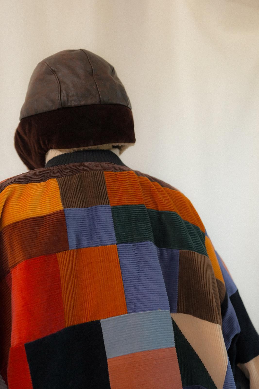 Reworked Patchwork Bomber Ceket