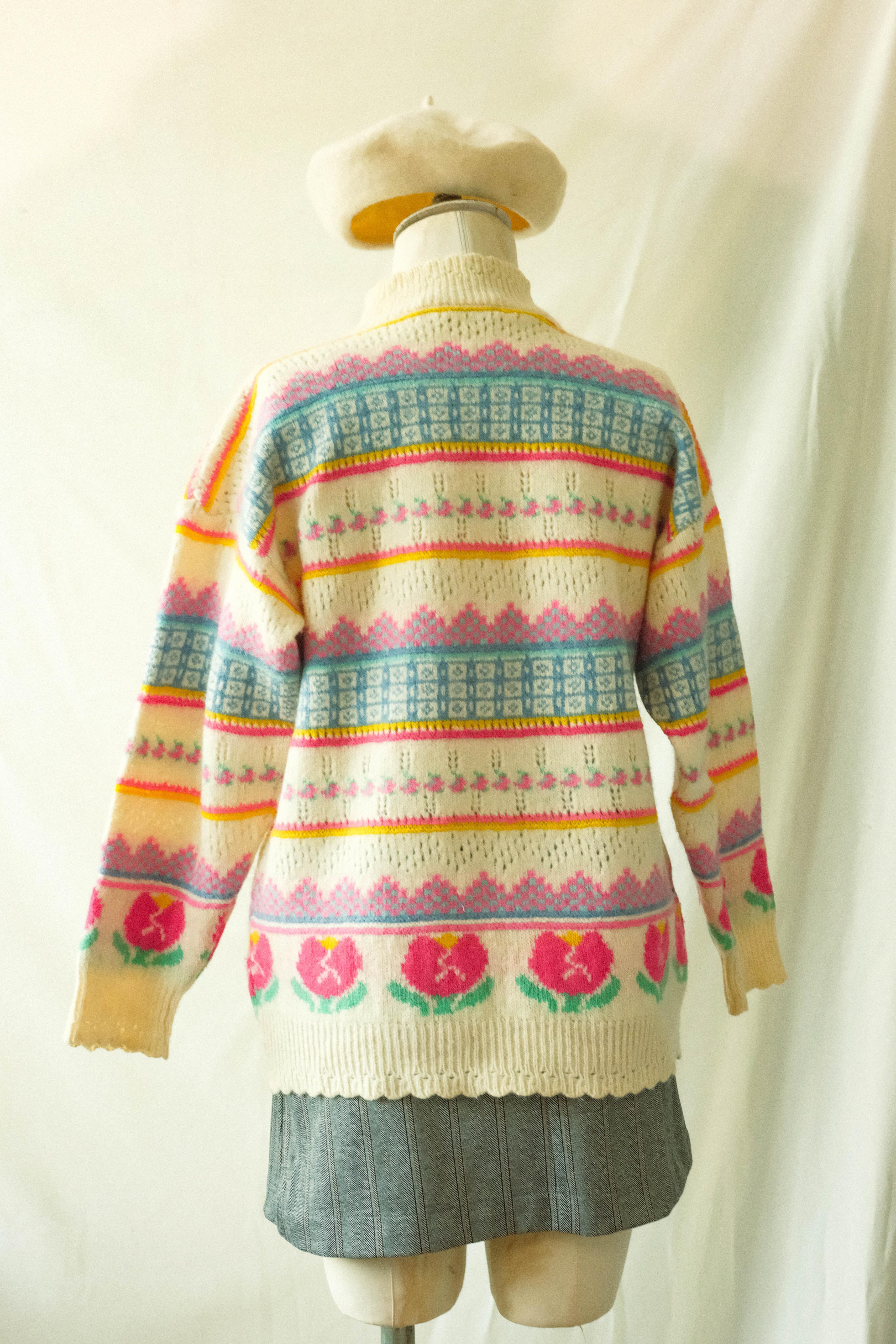 Shetland Saf Yün Kazak