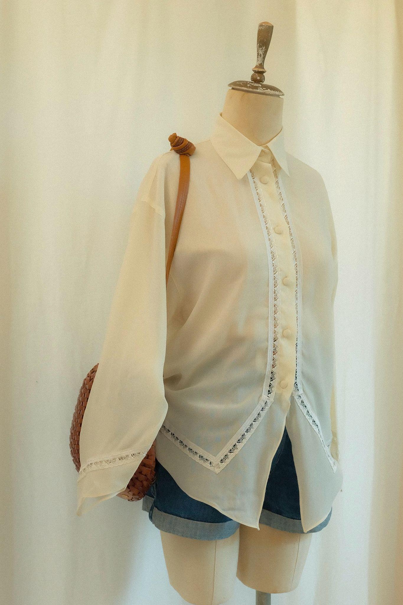 Şifon Delikişi Gömlek