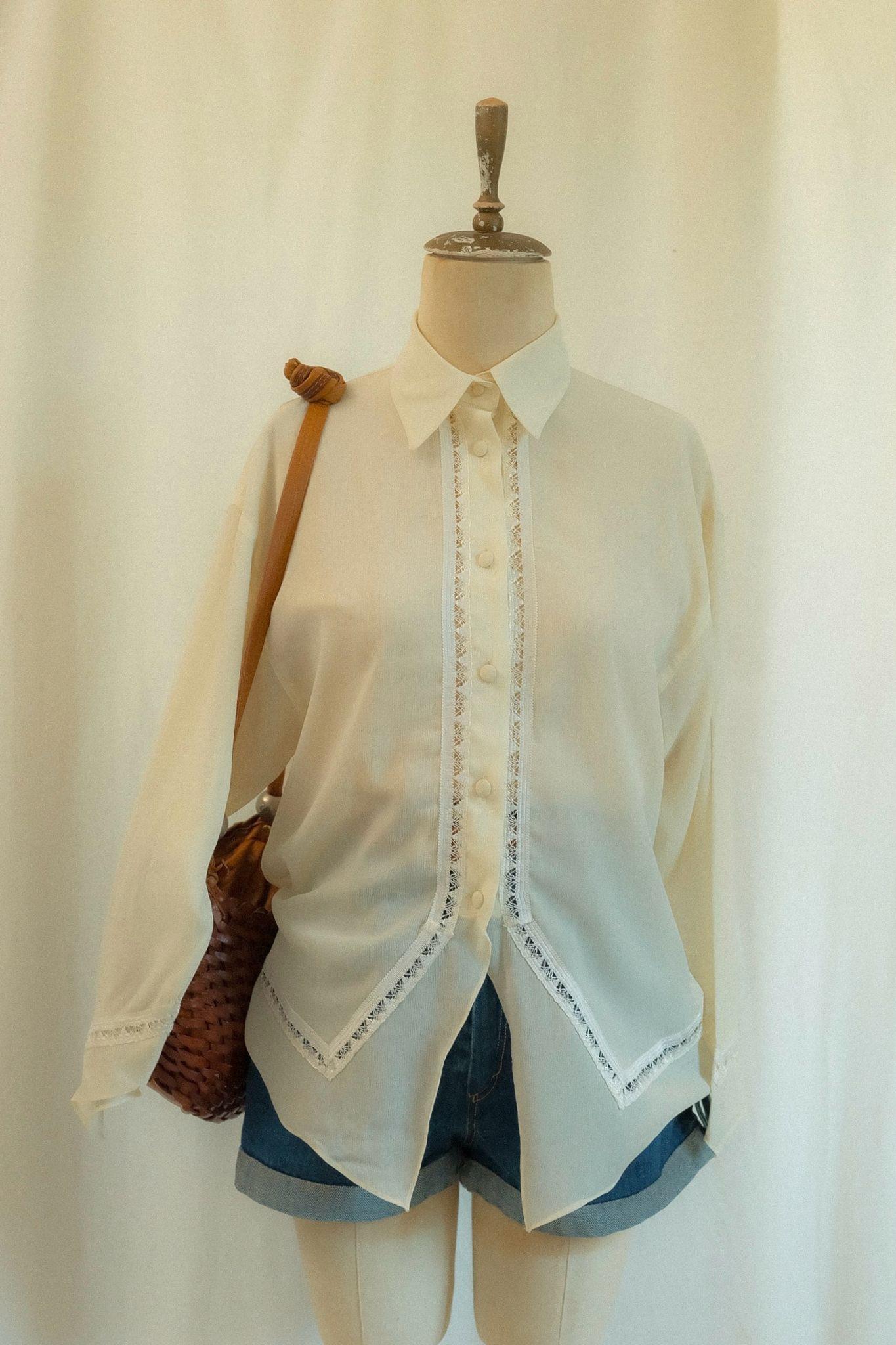 Şifon Delikişi Gömlek