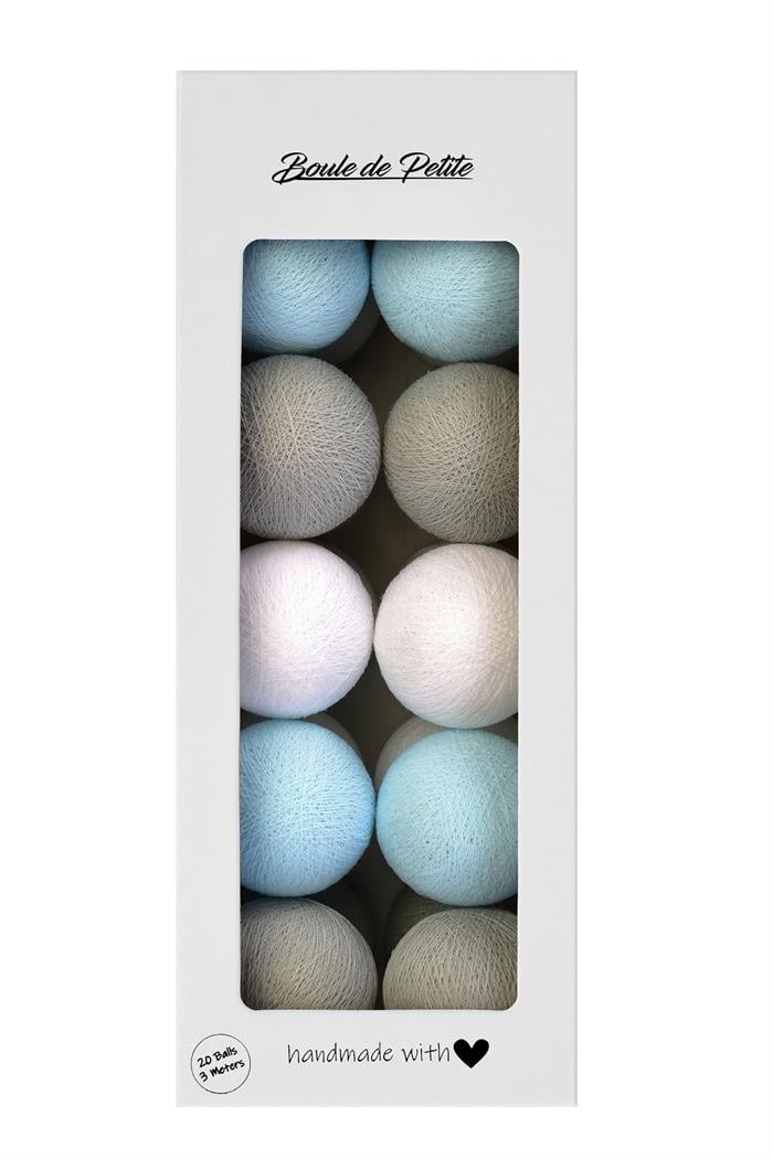 Blue- Gray Işıklı Top