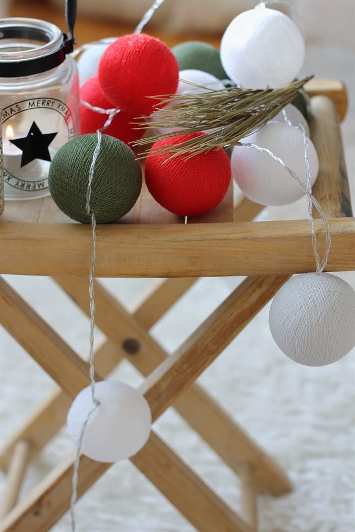 Merry Christmas Işıklı Top