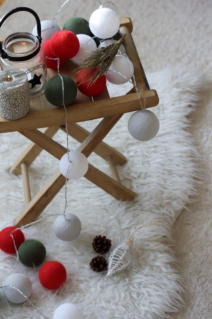 Merry Christmas Işıklı Top