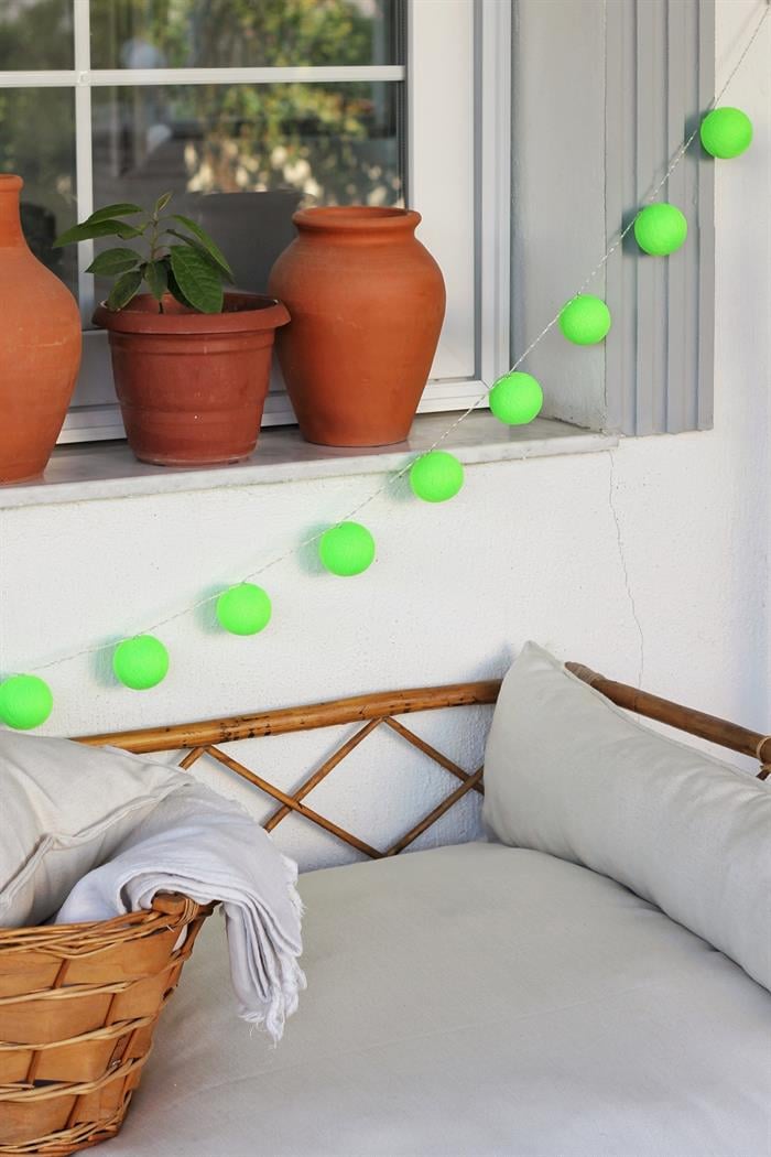 Neon Green Işıklı Top 