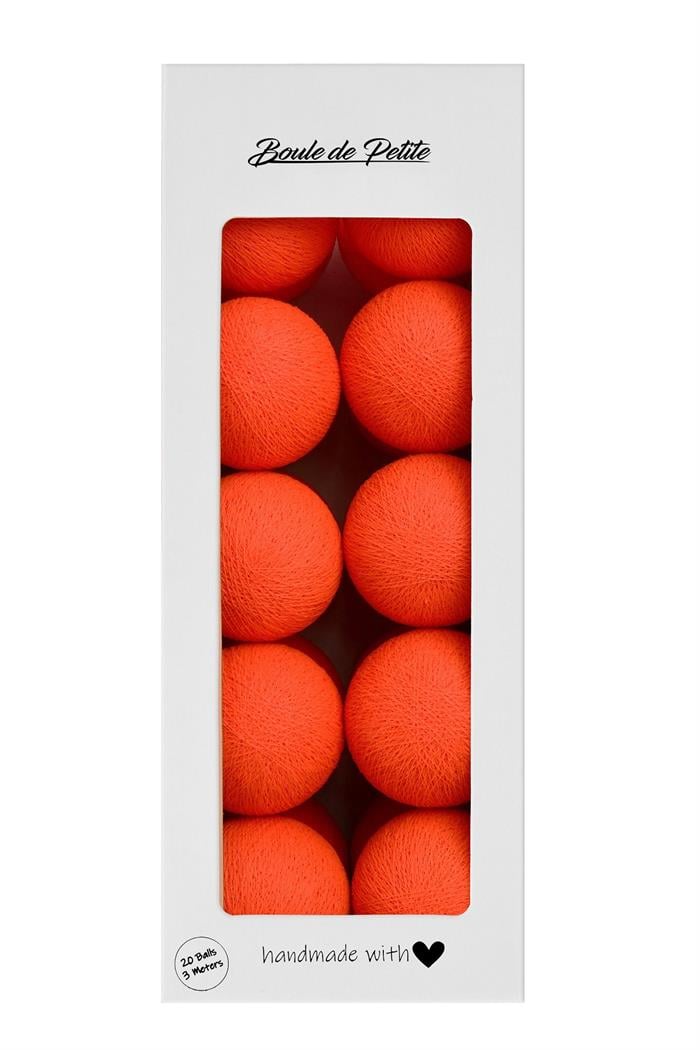 Neon Orange Işıklı Top 