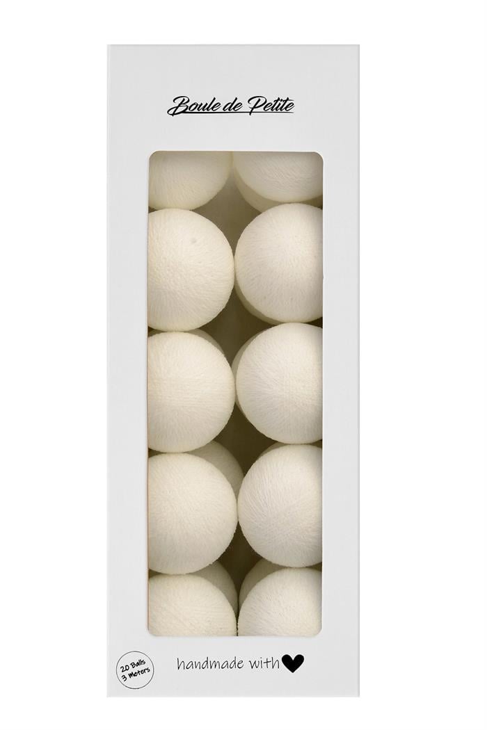 Pure Whites Işıklı Top 