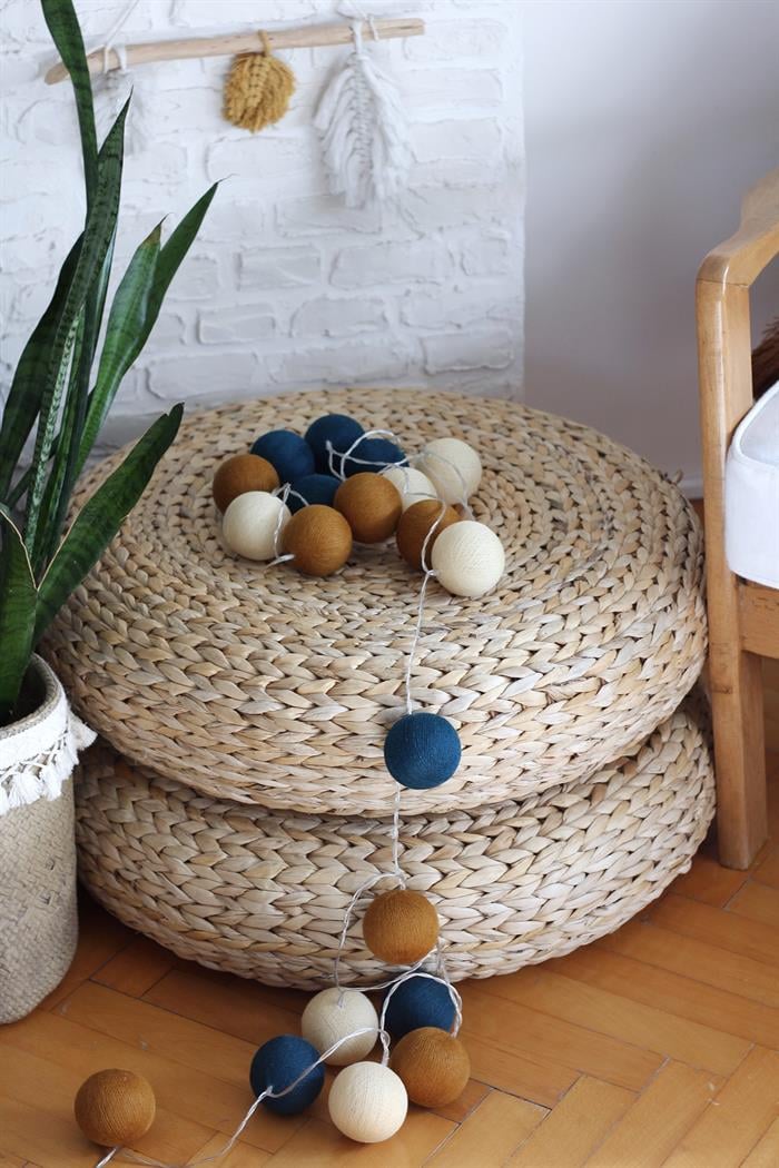 Rustic Vibes Işıklı Top